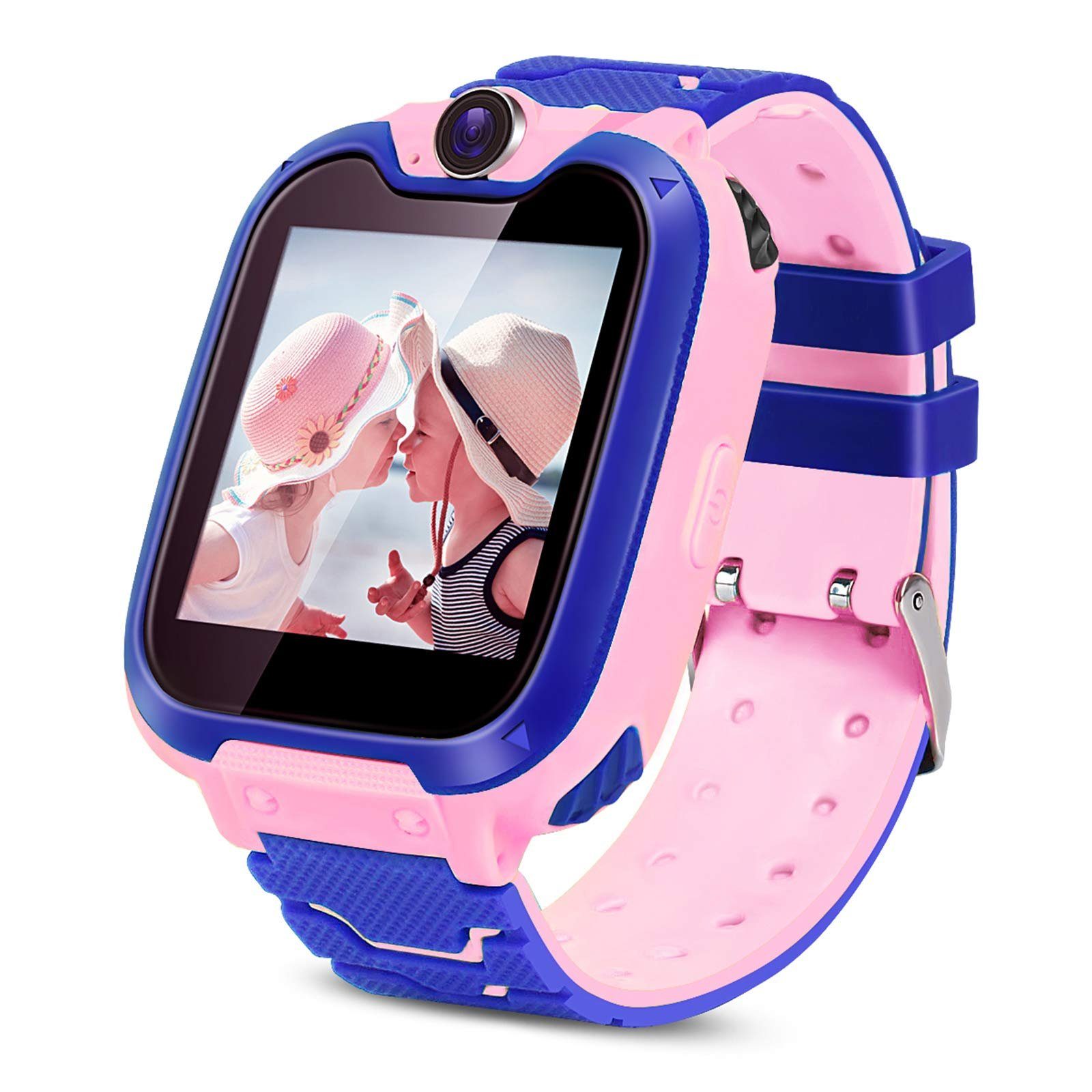 Housruse Smartwatches,Intelligente Uhr für Kinder mit  Zwei-Wege-Gesprächsspielkamera Smartwatch