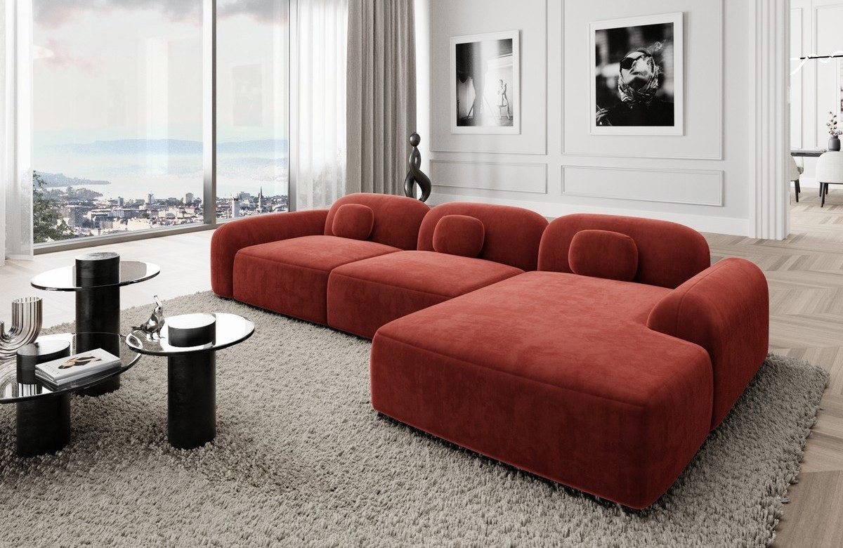 Sofa Dreams Ecksofa Polstersofa Stoff Couch günstig online kaufen
