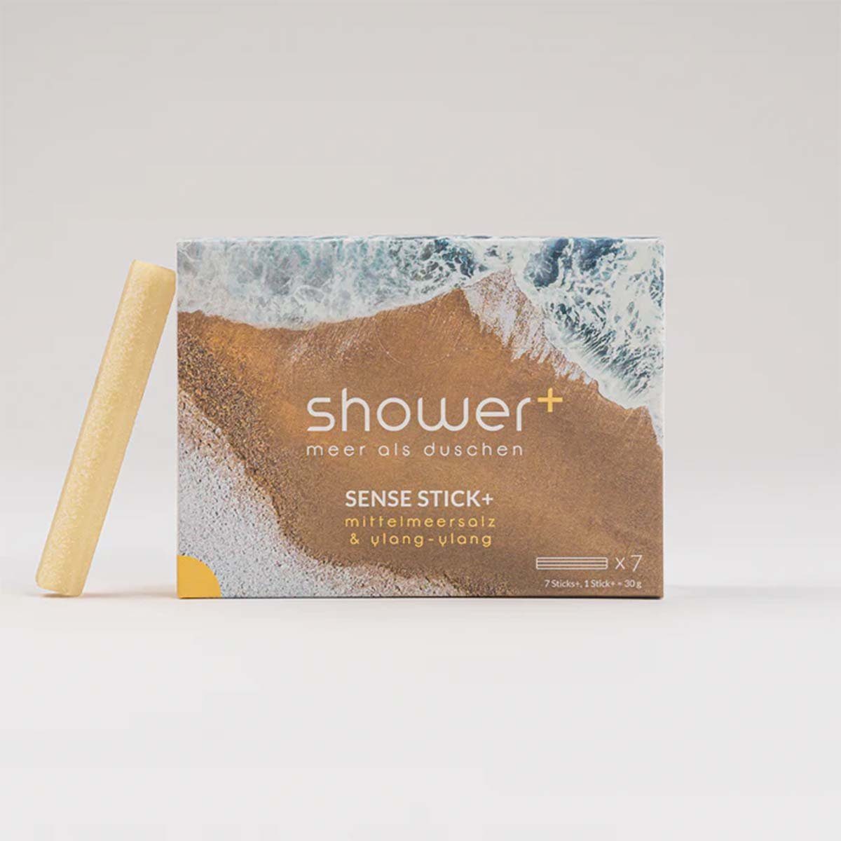 Shower+ Badesalz Sense Stick+ Mittelmeersalz & Ylang-Ylang