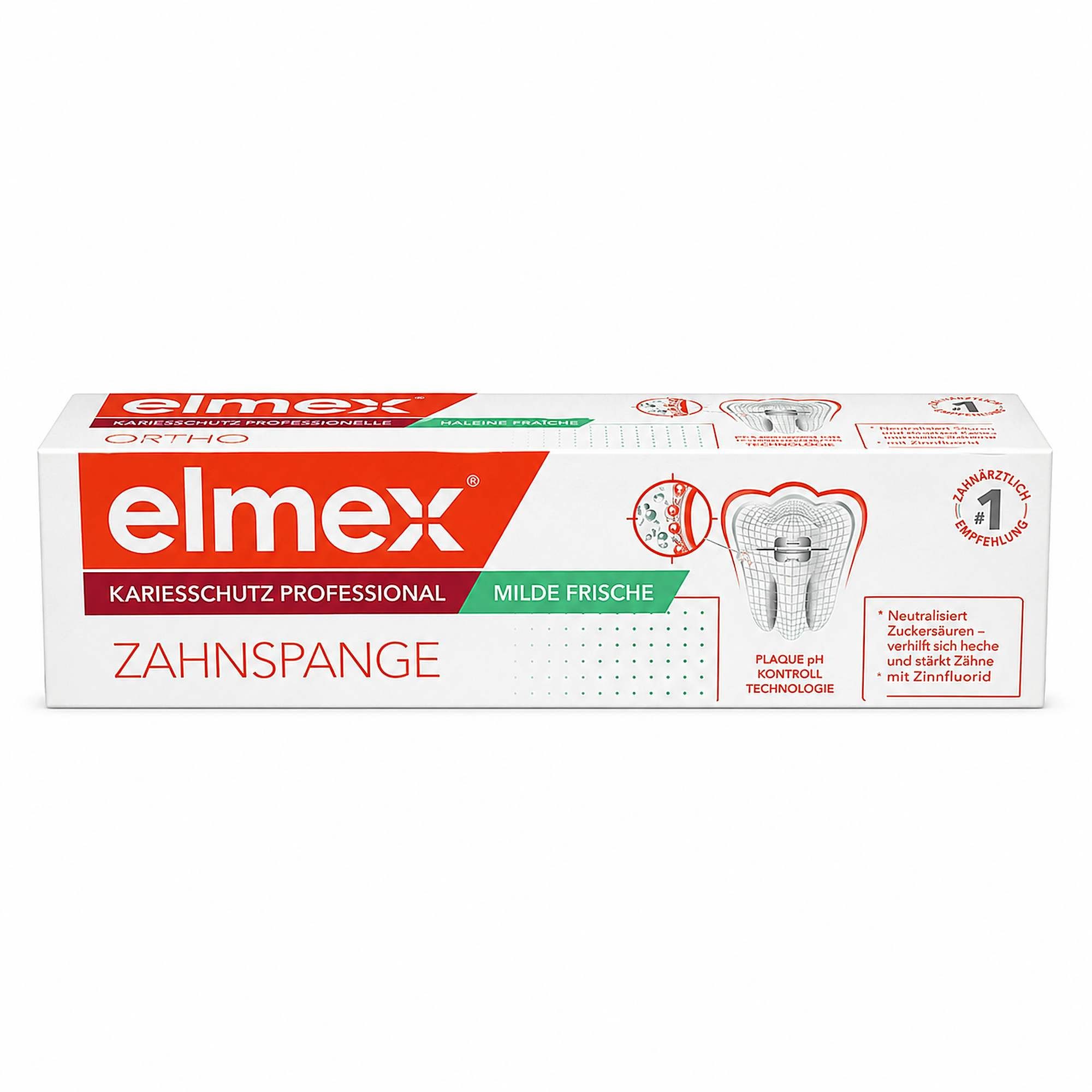 CP GABA GmbH Zahnpasta ELMEX KARIESSCHUTZ PROFESSIONAL+Zahnspange Expert
