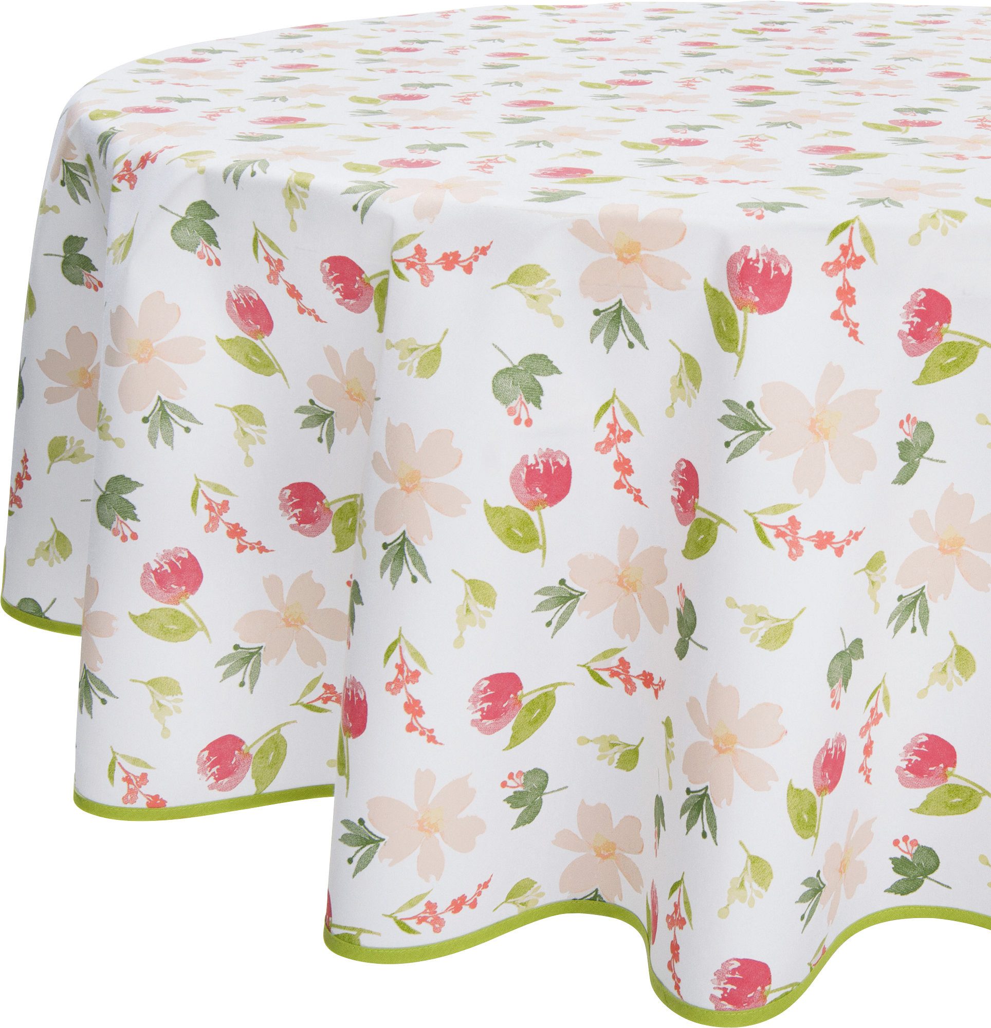 Erwin Müller Tischdecke Tischdecke, abwaschbar Blumen
