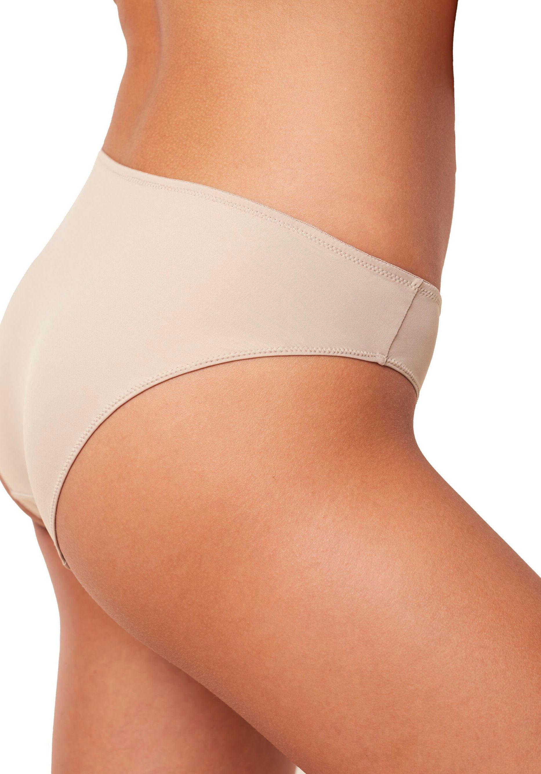 Triumph Tai-Slip Pure Micro Midi-Slip, seidiges Material CAMEO BEIGE | Unterhemden