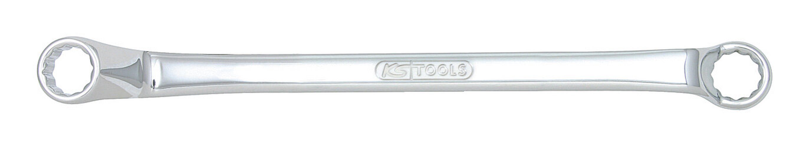 Thumbnail - KS Tools Ringschlüssel CHROMEplus, Doppel, gekröpft