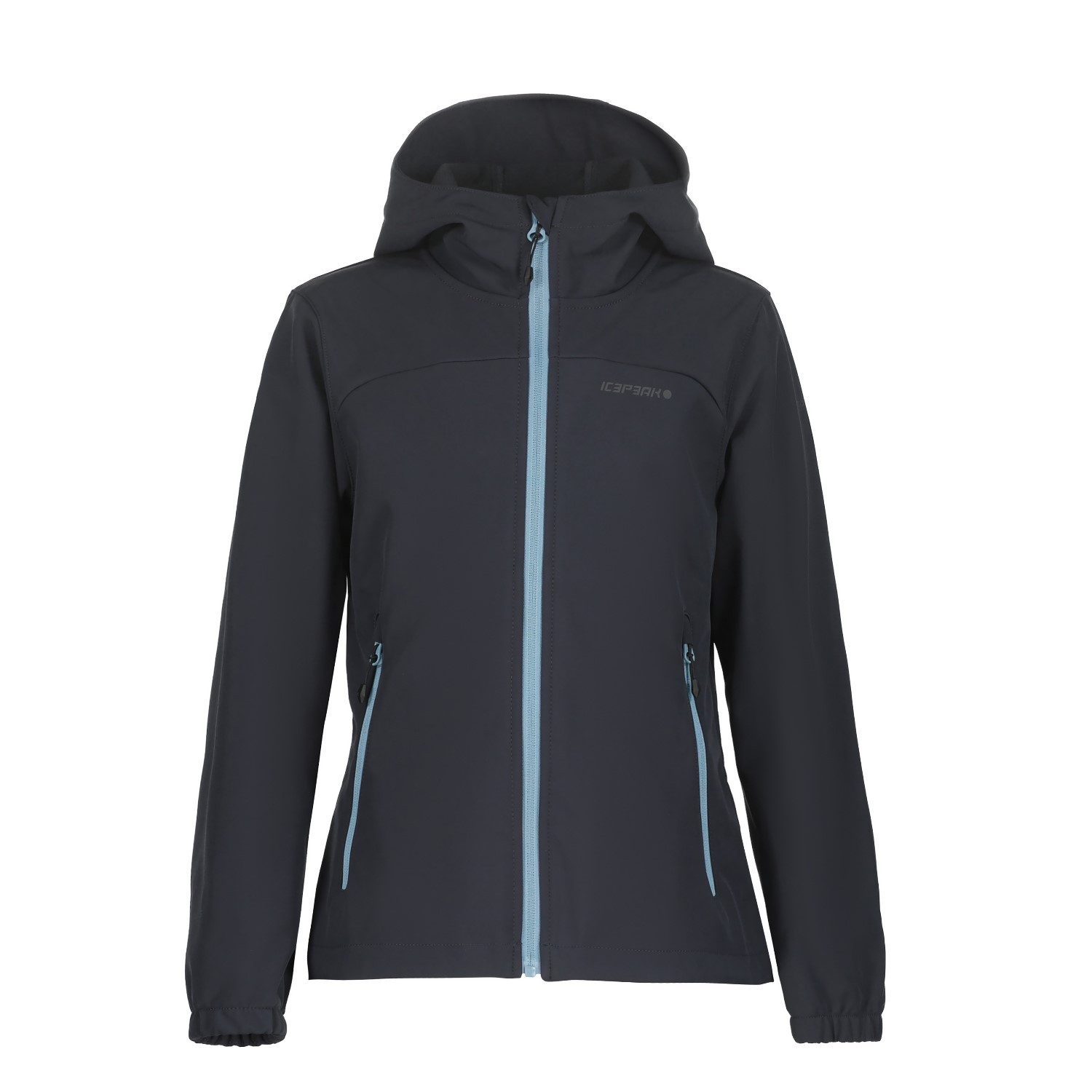 Icepeak Softshelljacke Übergangsjacke mit Kapuze Kobryn Jr