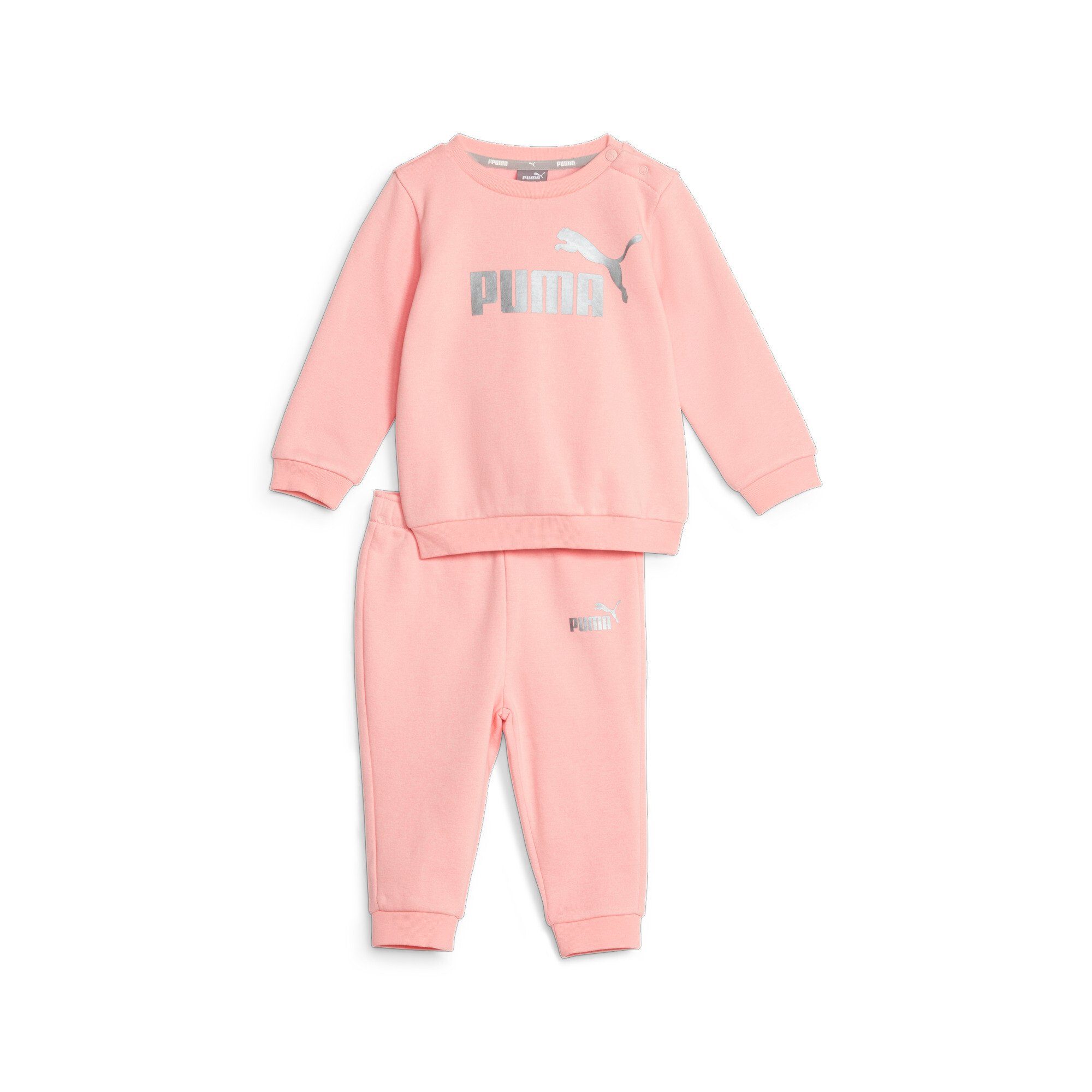 Jogginganzug ESS+ Smoothie (2-tlg) Peach CREW MINICATS JOGGER PUMA FL