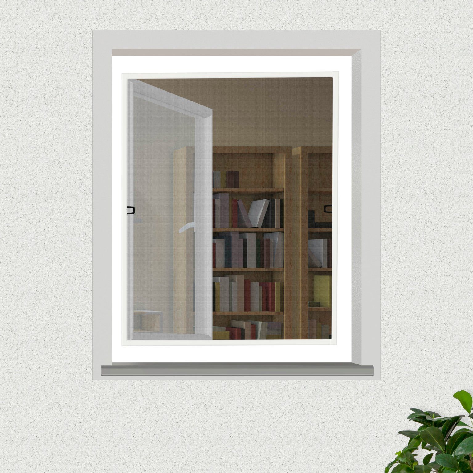 Windhager Захист від комах-Fensterrahmen Mosquito Stop, BxH: 120x150 cm