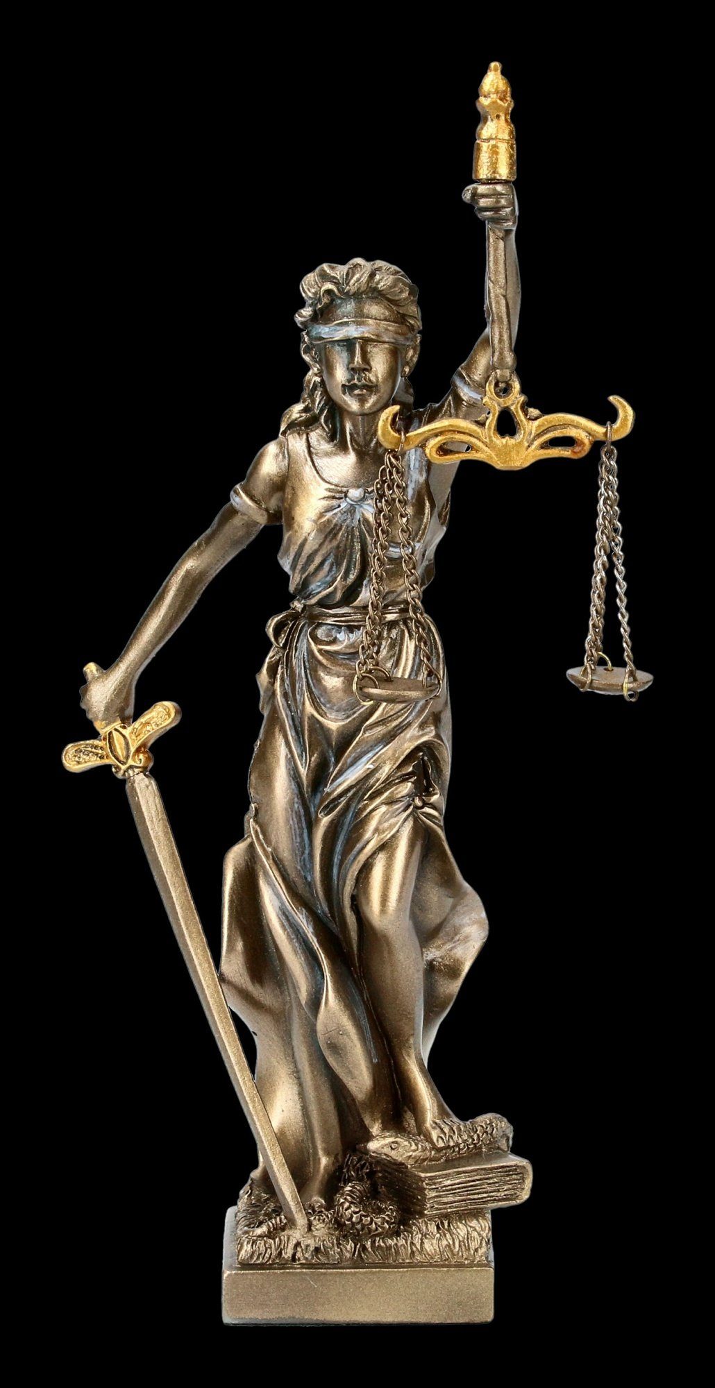 Figur Shop GmbH - Justitia Fantasydekoration Dekofigur Figuren - Gerechtigkeits-Göttin