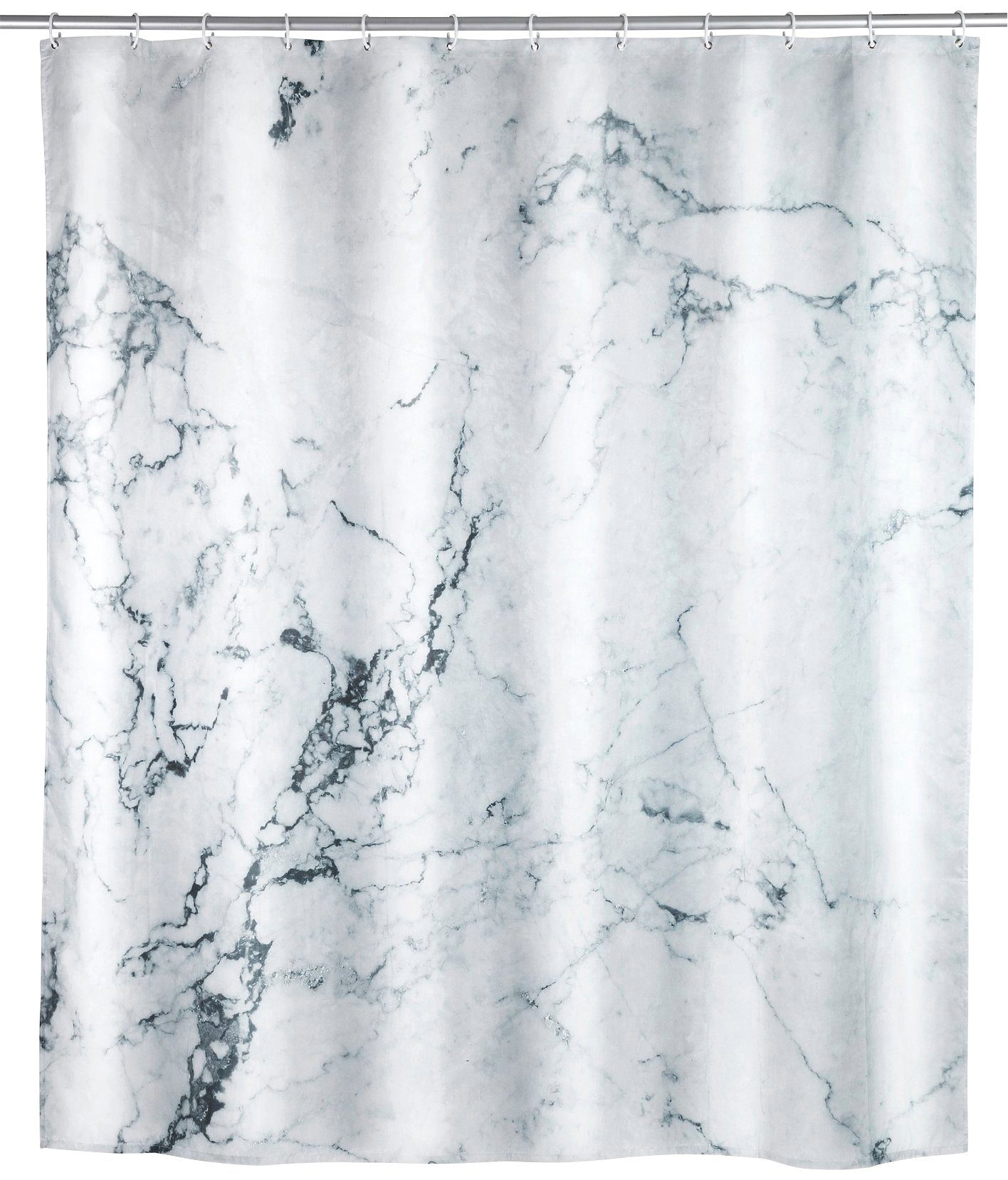WENKO Duschvorhang »Onyx« Breite 180 cm, Höhe 200 cm, Textil (Polyester)-Otto