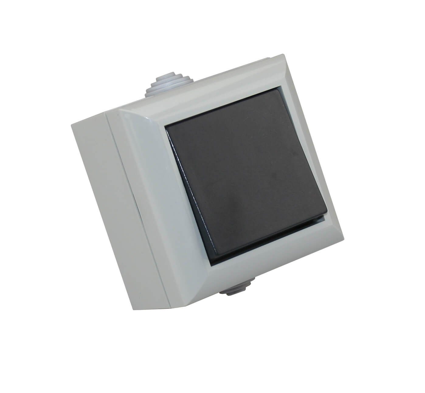 EverFlourish Lichtschalter GAO Feuchtraum Schalter Wechselschalter IP54 Aufputz 230V