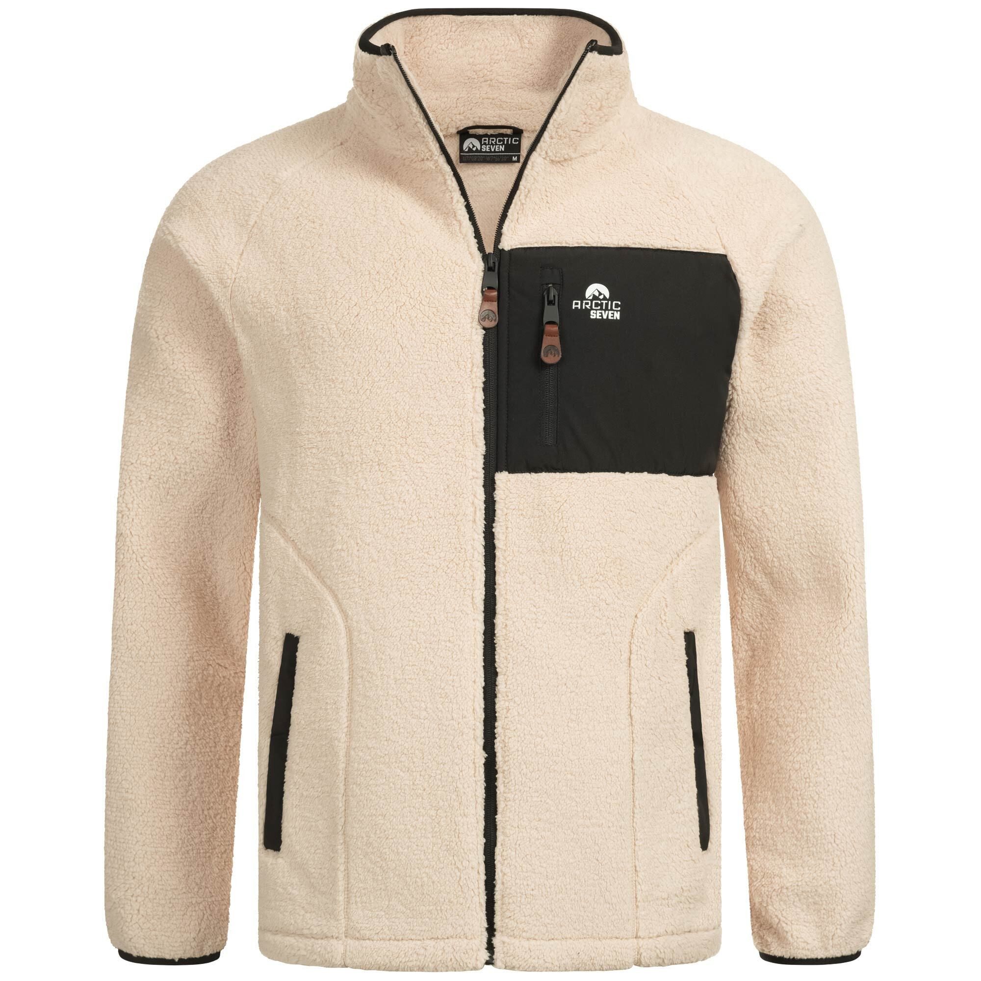 Arctic Seven Fleecejacke ASAdvenio Aus hochwertigem Sherpa-Fleece