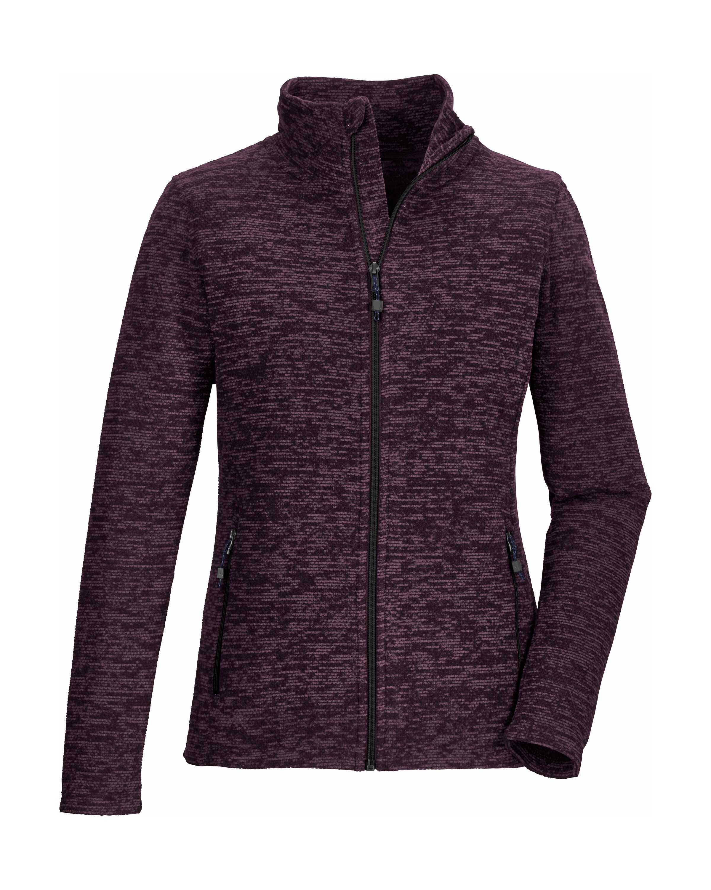 Killtec Kow 159 Wmn Jckt Giacca in Pile con Cappuccio, Oliva Scuro, 38 Donna