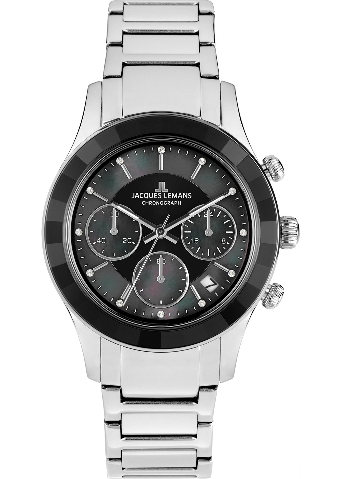 Jacques Lemans Chronograph Elegance 1-2151E, Quarzuhr, günstig online kaufen