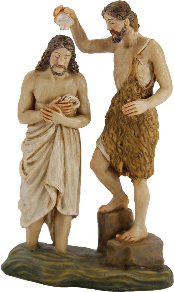 Krippenfigur Krippenfigur Passionsfiguren: Taufe Jesu (1 St)