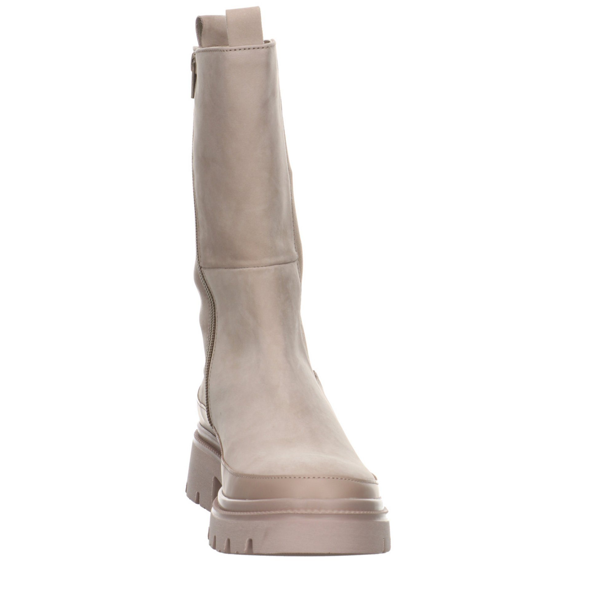 Chelsea Gabor Glattleder Boots Chelseaboots leinen/dark-nude Glattleder uni