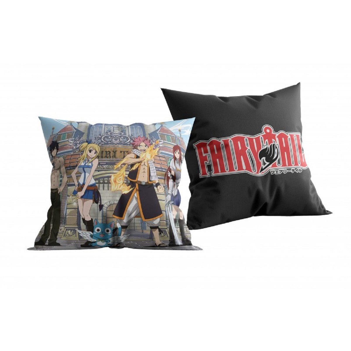 Fairy Tail Dekokissen - Kuschelkissen (1 Stk) 40 x 40 cm aus Polyester