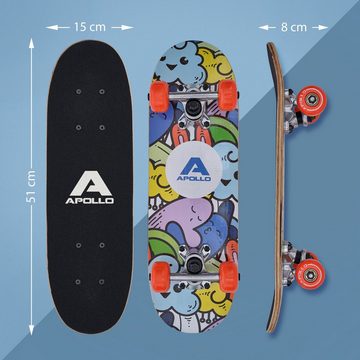 Apollo Skateboard Kinderskateboard 20" Kinder, Kinderskateboard