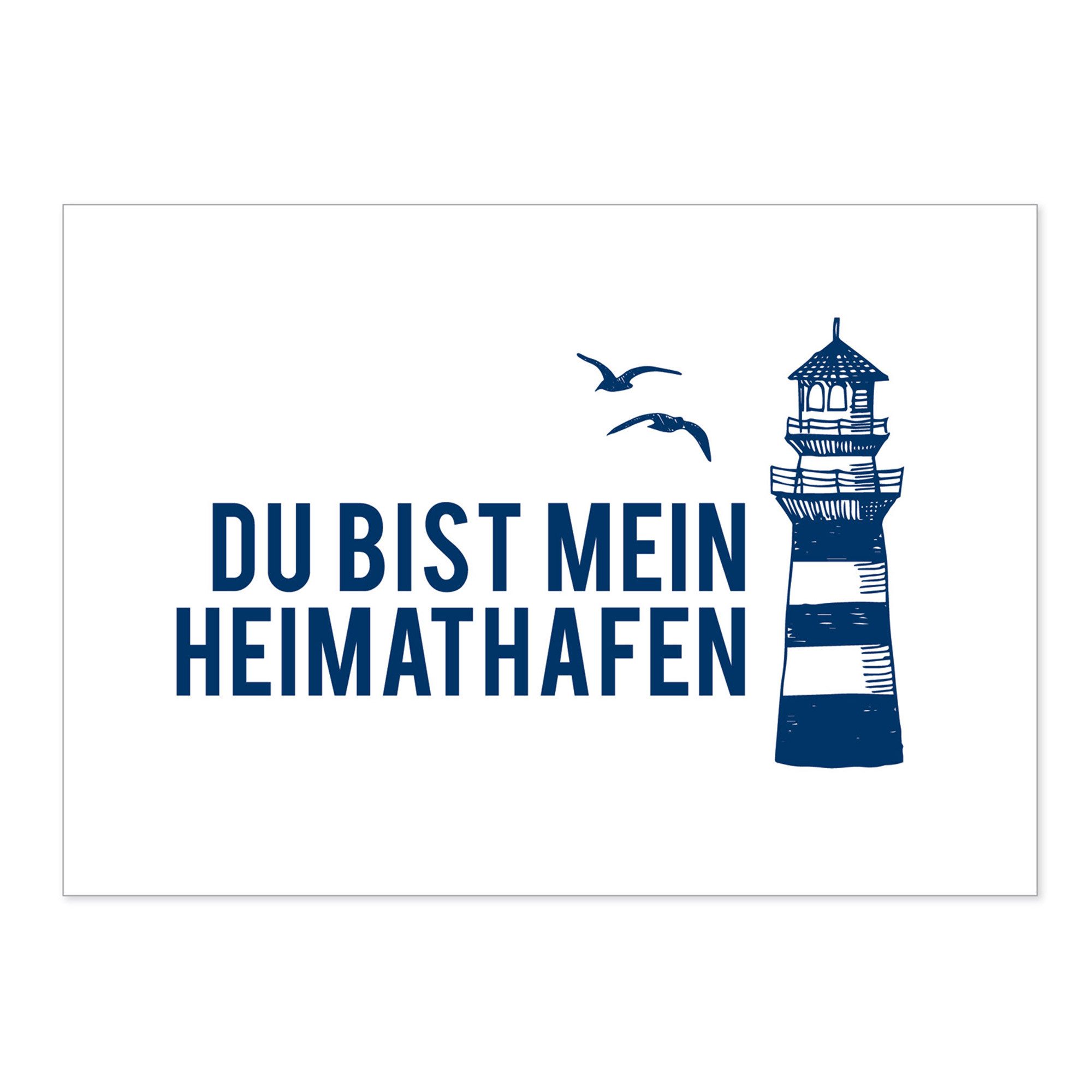 Postkarte Postkarte Heimathafen