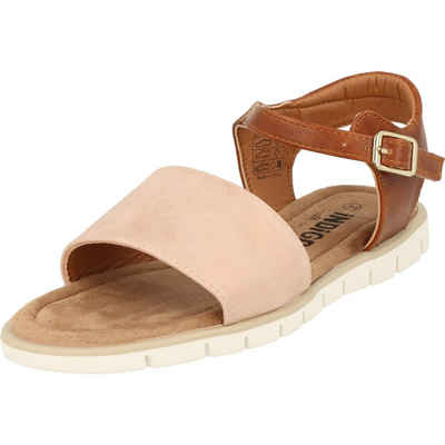 Indigo Kinder Mädchen Schuhe 482-379 Sommer Freizeit Sandalette Rosegold Sandale