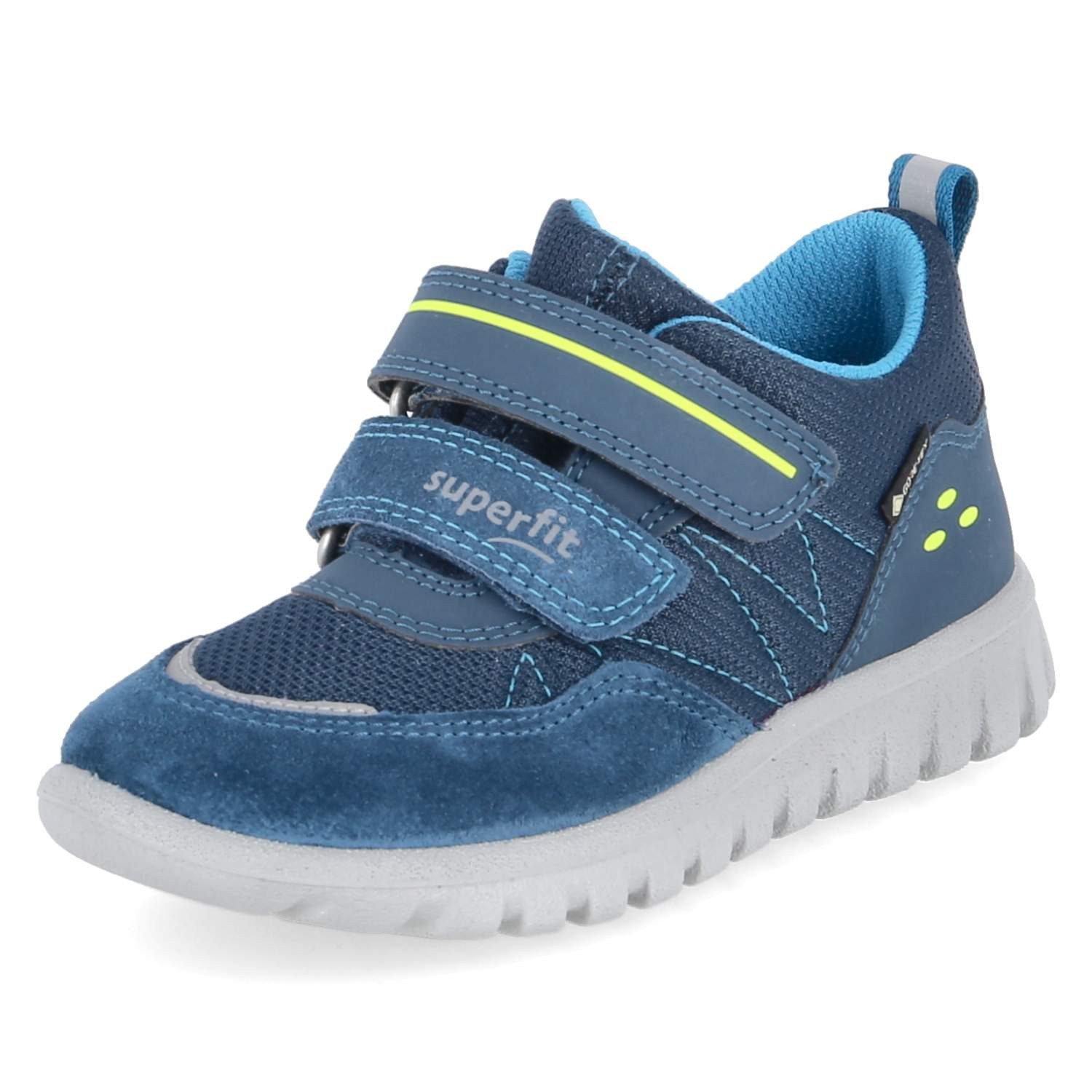 Superfit Superfit 1-006182-8050 Jungen Synthetik, Leder & Textil blue Slipper – Bild 2 von 5