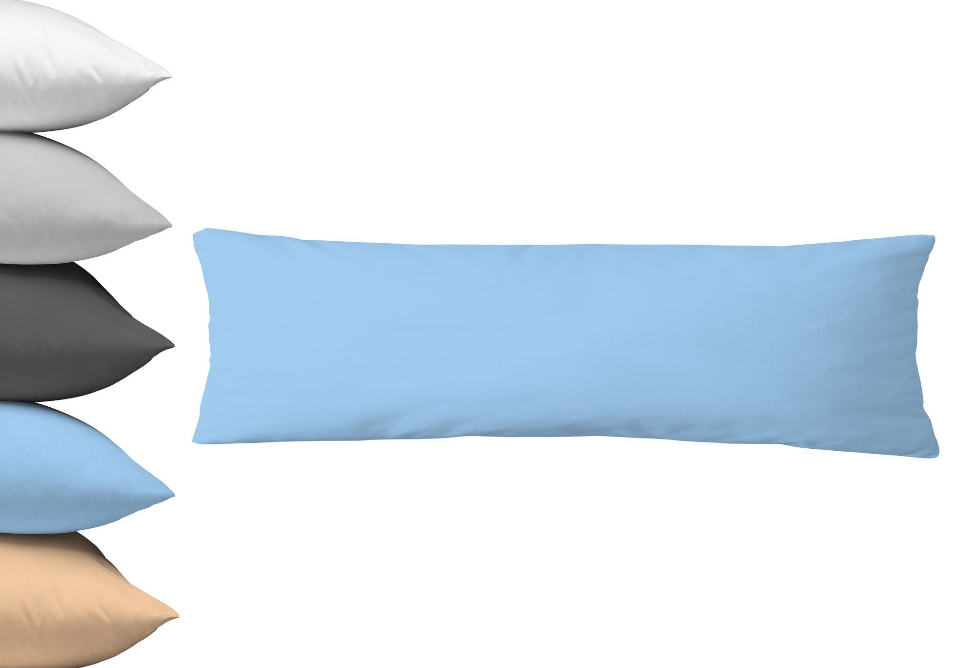 Lavea Kissenbezug Jasmin, (1 Stück), Kopfkissenbezug 40x145 cm - 100% atmun günstig online kaufen