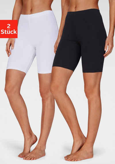 vivance active Radlerhose (2er-Pack) mit Gummibund, Loungewear