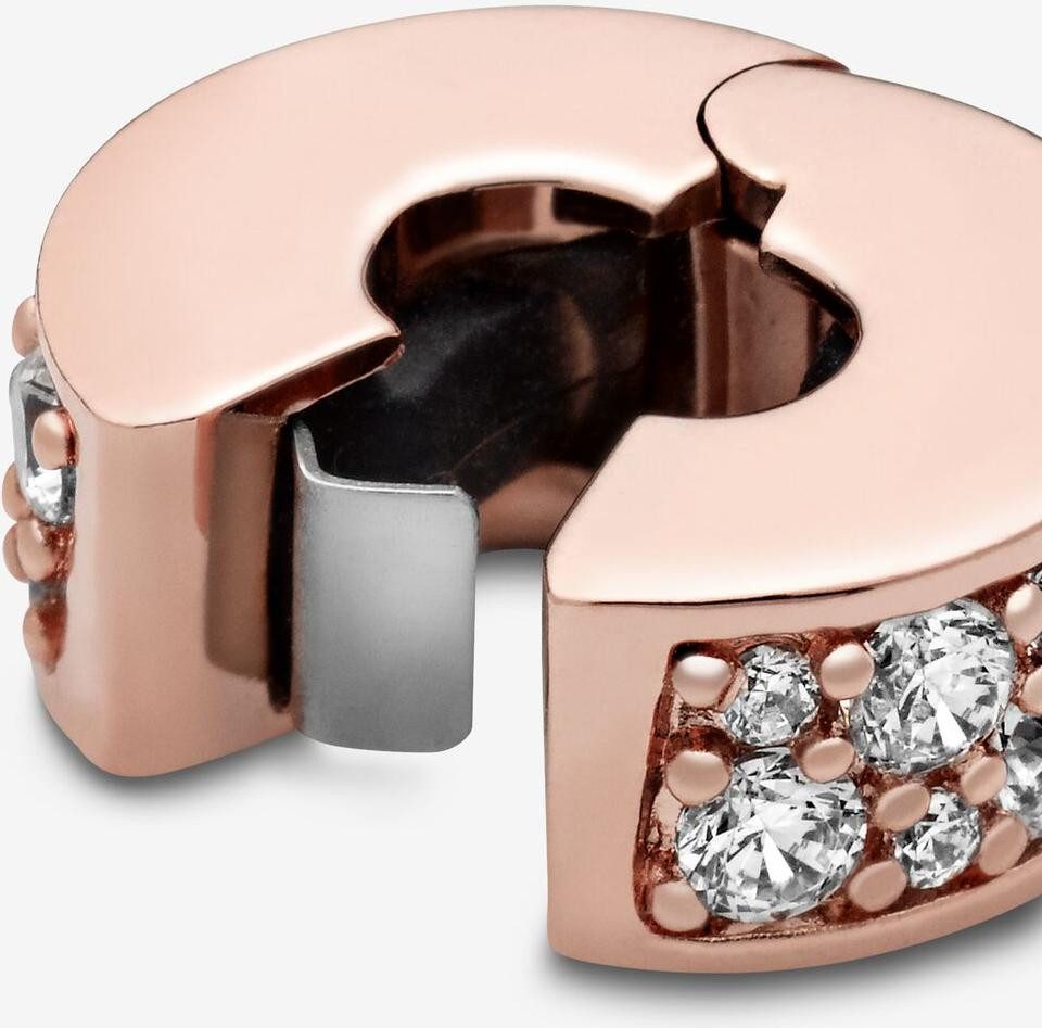 Pandora Kettenanhänger Pandora Klarer Pavé Clip 781817CZ Anhänger günstig online kaufen