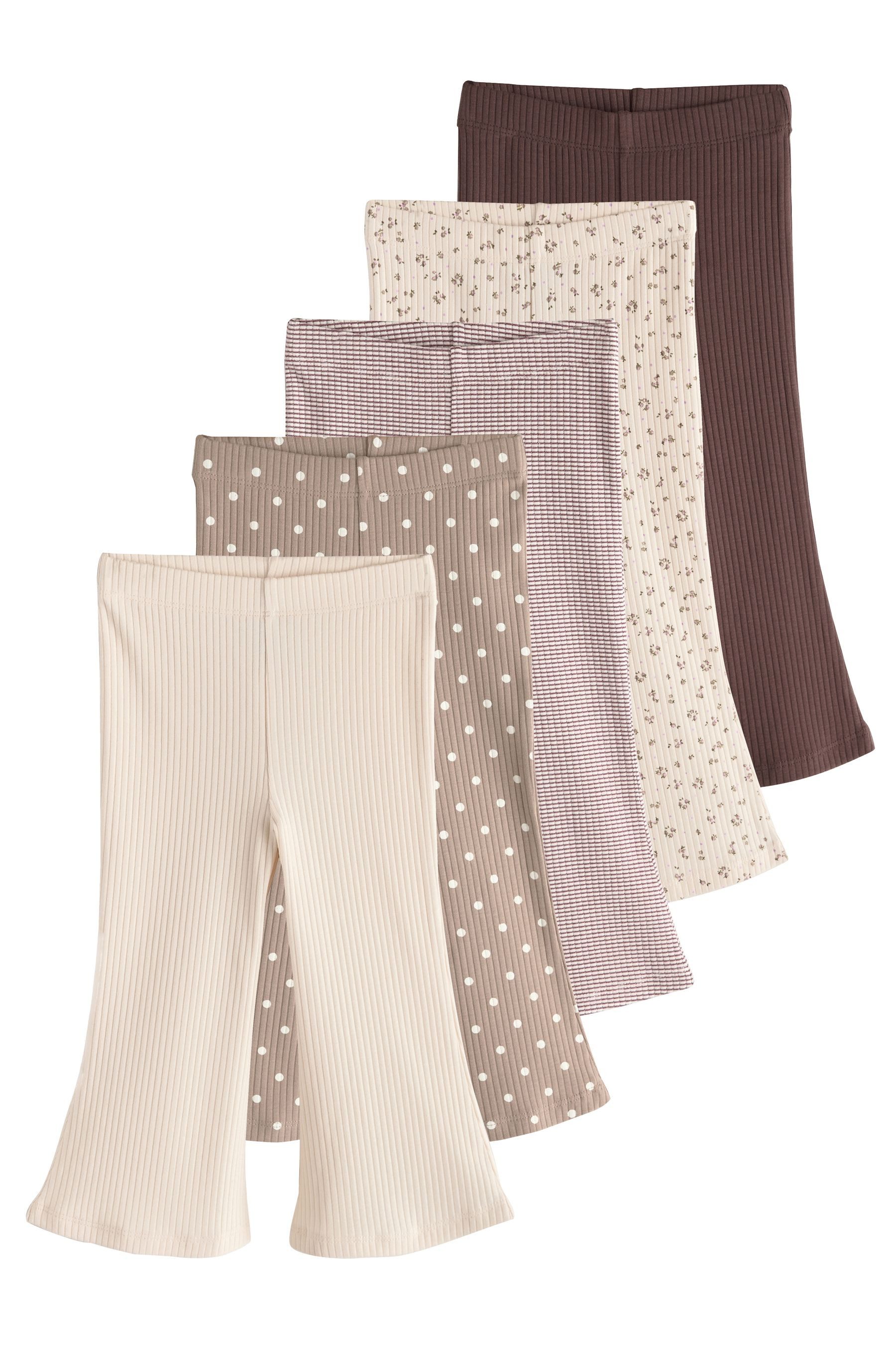 Next Leggings Ausgestellte Leggings im 5er-Pack (5-tlg)