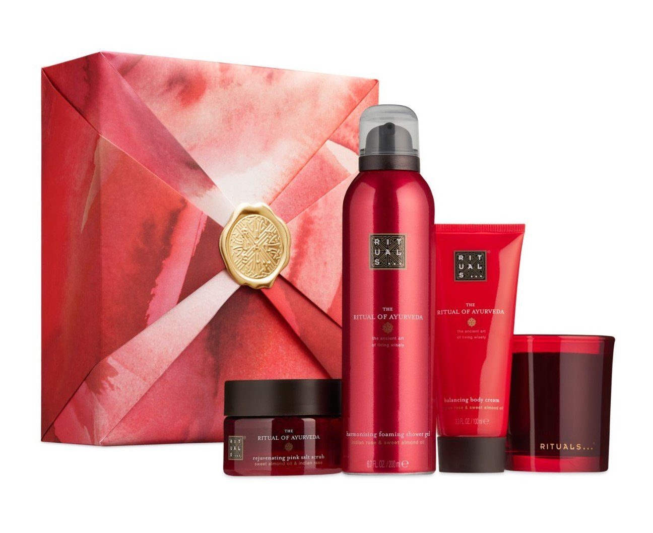 Rituals Pflege-Geschenkset Ayurveda Set Medium, 4-tlg.