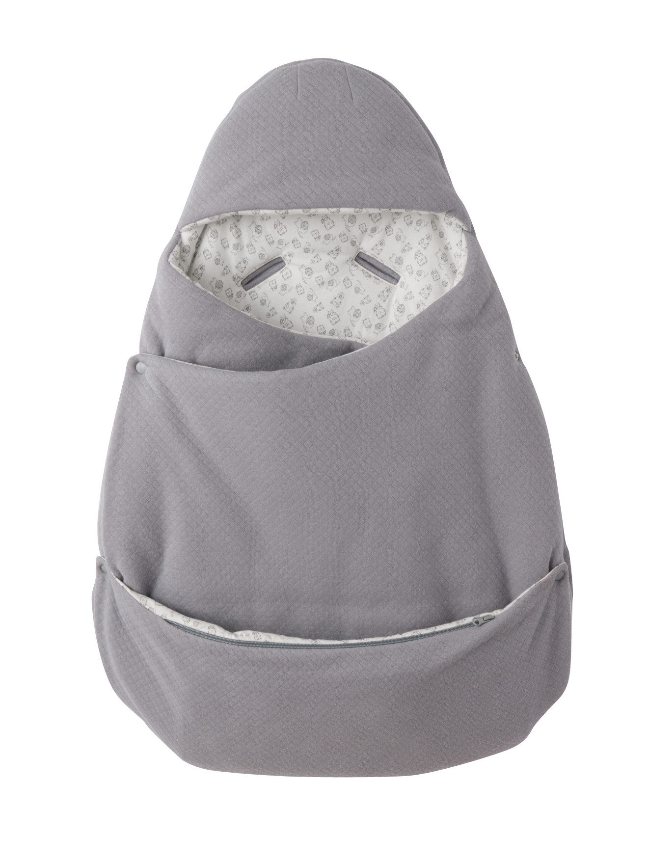 vertbaudet Fußsack 2-in-1 Baby Ausfahrsack/Wickelunterlage