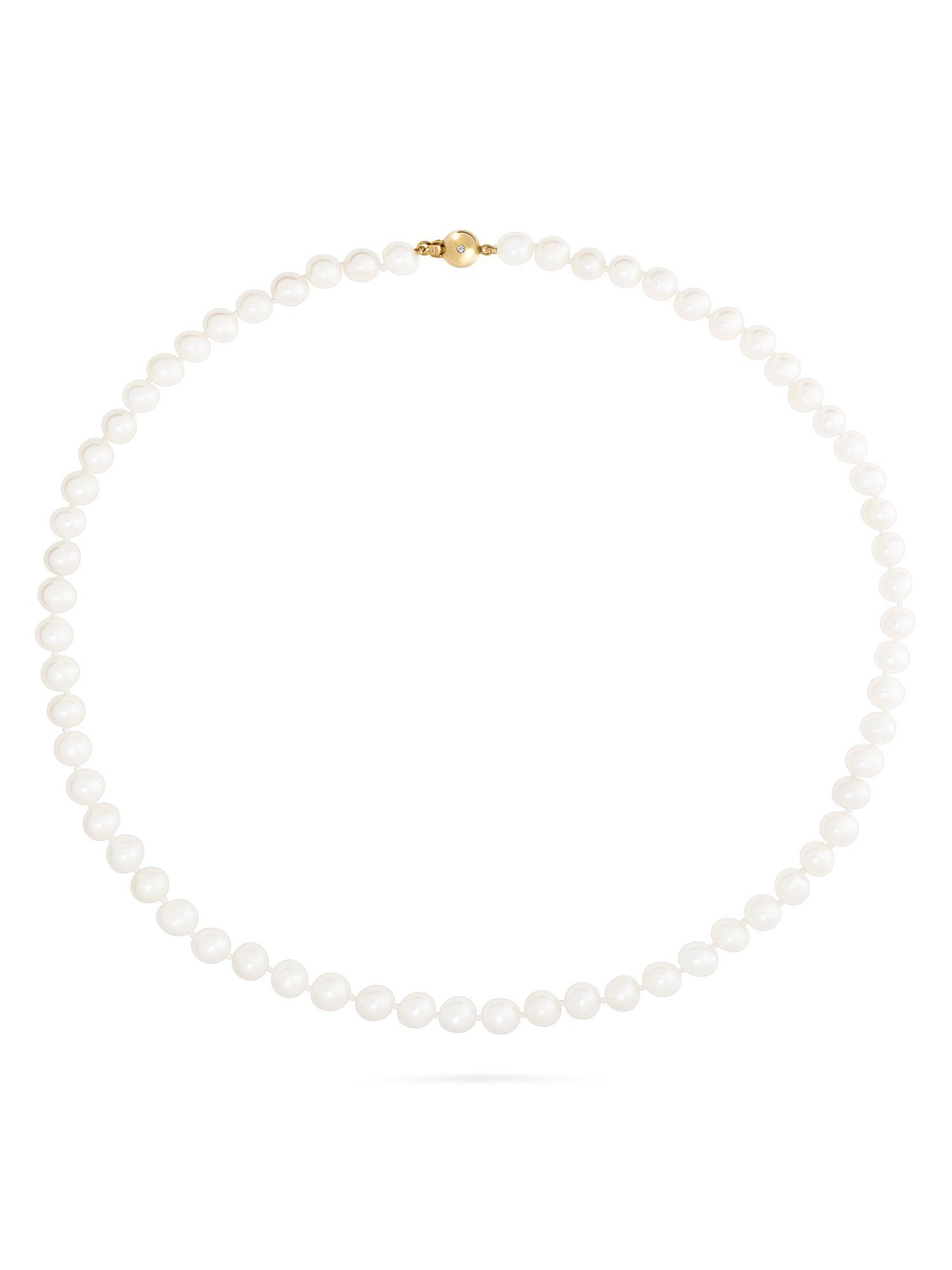 YAMOKO Collier YAMOKO Damen-Kette 585er Gelbgold Süßwasserperle günstig online kaufen