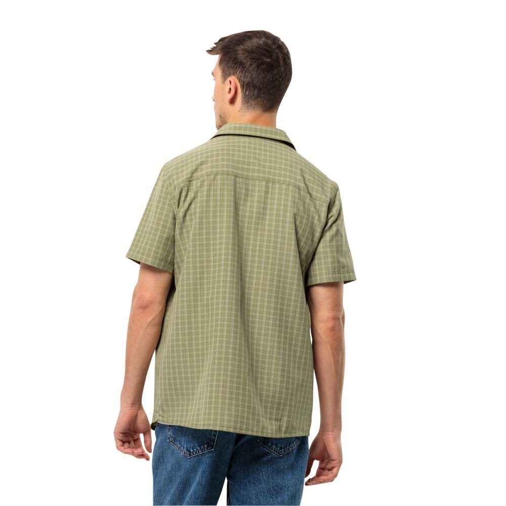 Jack Wolfskin Outdoorhemd Wander- und Reisehemd El Dorado (feuchtigkeitsregulierend) Kurzarm