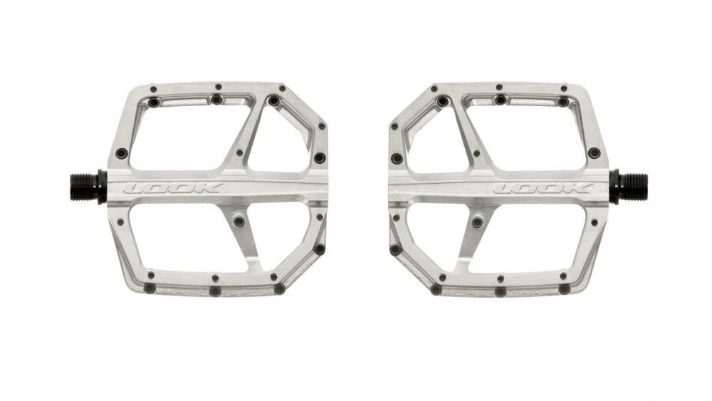 Look Plattformpedale Look Trail ROC Plus Pedale silver - MTB Plattformpedale, Aluminium Geh