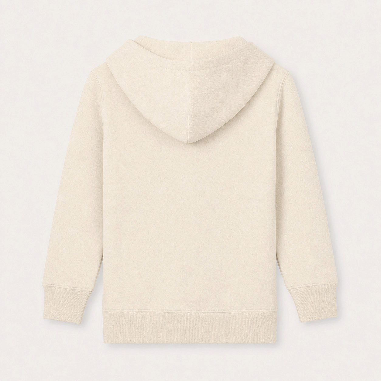 Sitztgut Kapuzensweatjacke Kinder Zip-Hoodie aus Bio-Baumwolle (1-tlg) Doppellagige Kapuze, Metallreißverschluss und Kängurutaschen