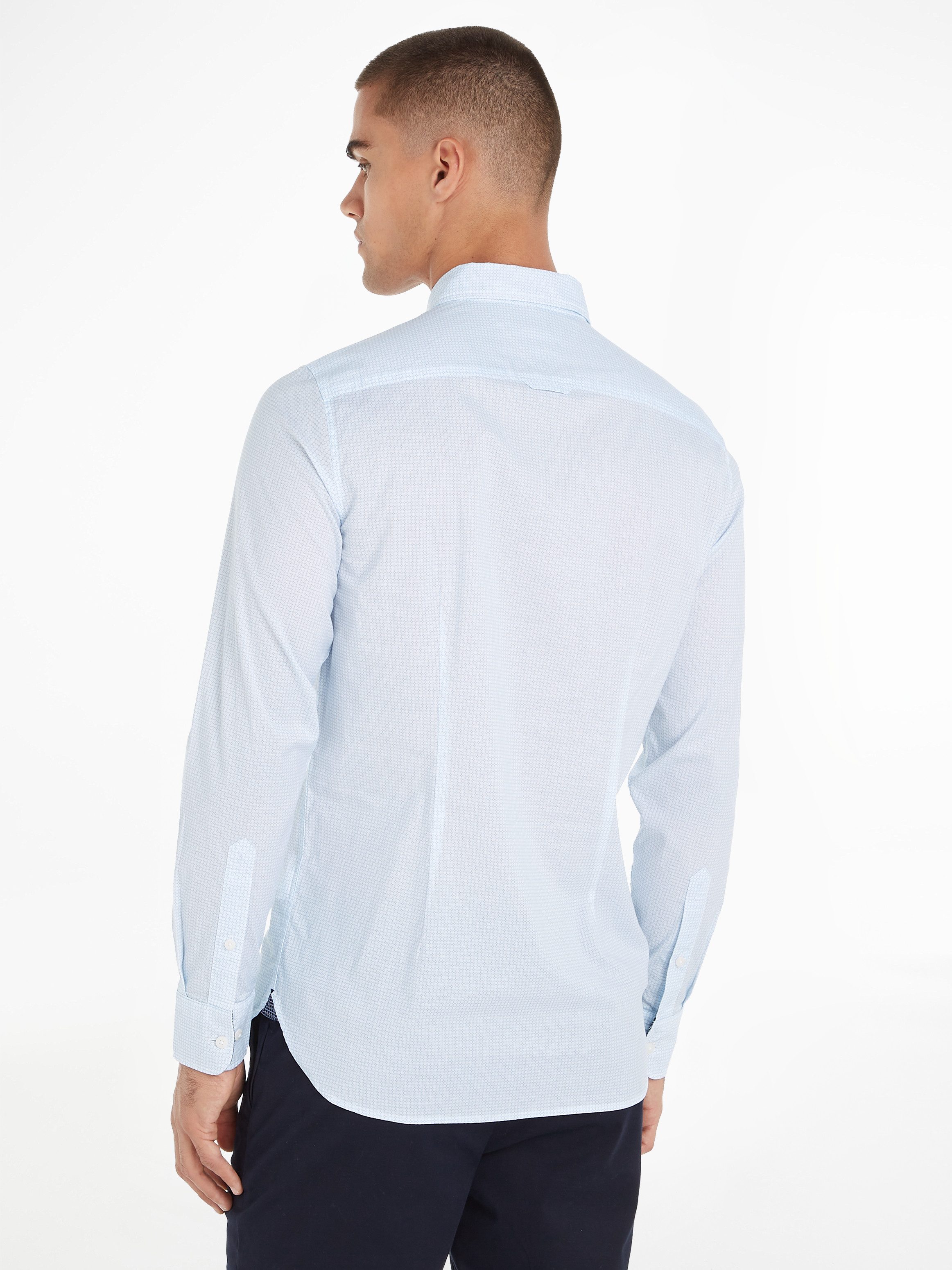 Tommy Hilfiger Businesshemd FLEX MICRO FOULARD SF SHIRT Mit Minimal-Print, günstig online kaufen