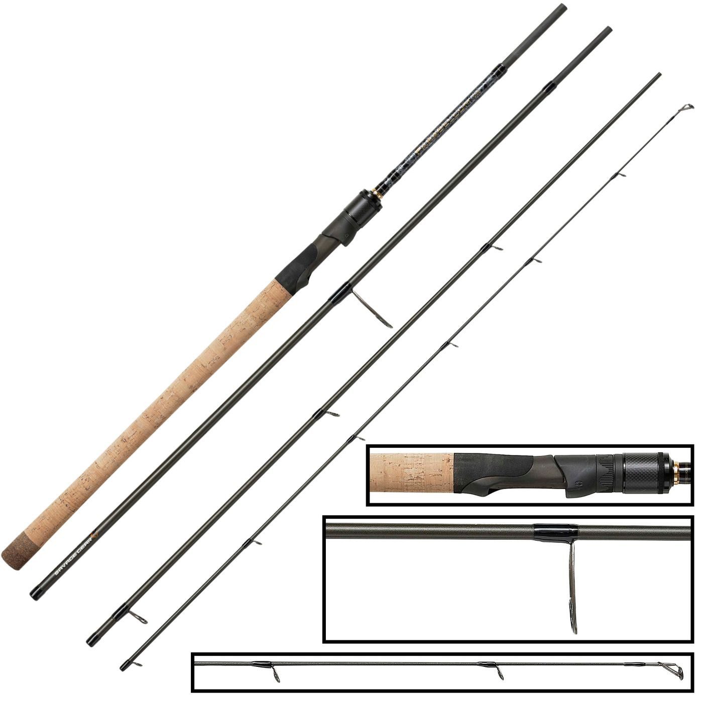 Spinnrute Travel Parabellum Spinnrute 2,79m 7-24g - Reiserute
