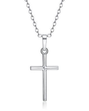 Dekorative Charm-Kette Herren-Kette, einem Kreuzanhänger, Halskette mit Anhänger (1-tlg)