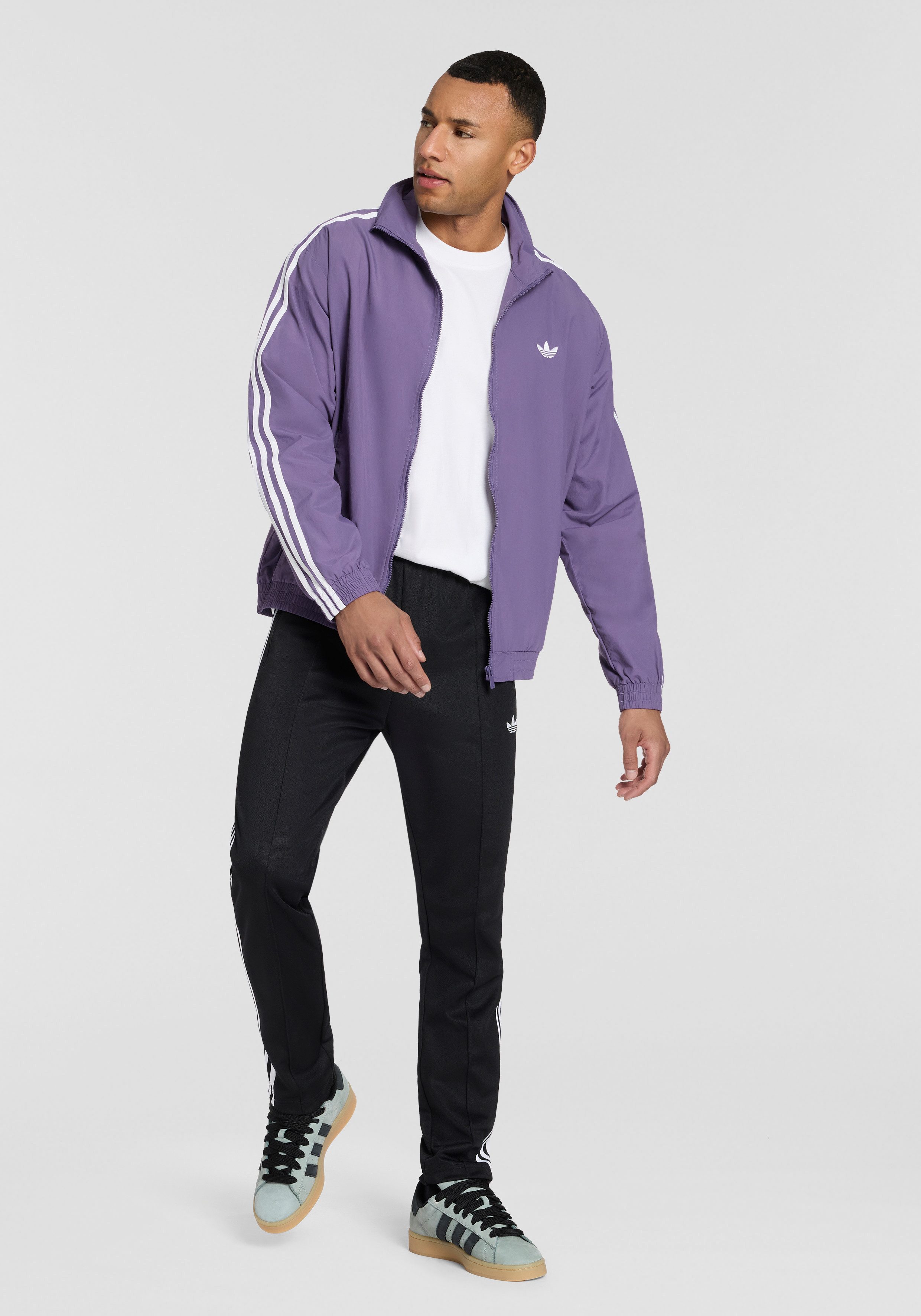 adidas Originals Trainingsjacke FIREBIRD WOVEN TRACK für Erwachsene, mit Reißverschluss, aus Kunstfaser