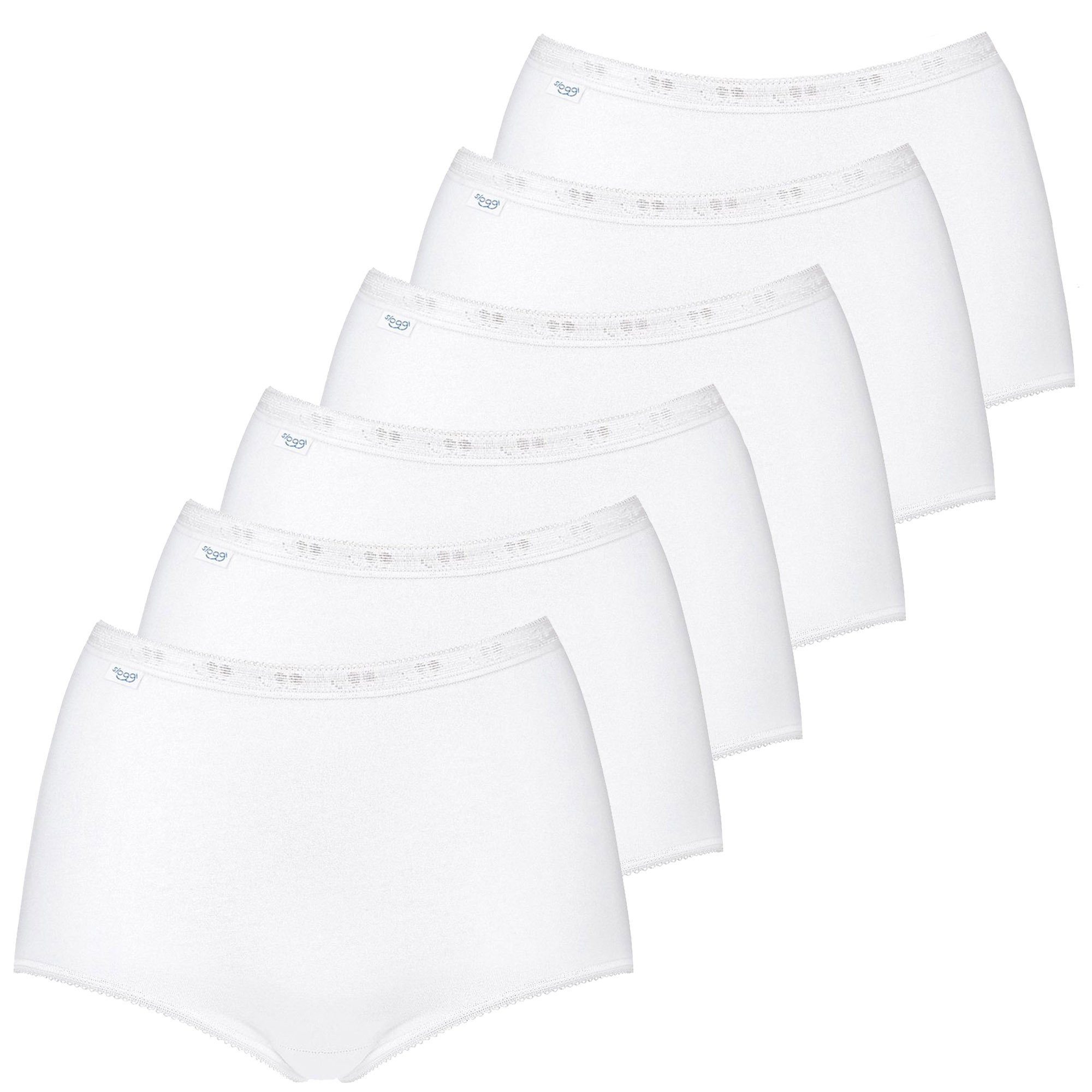 Slip Damen Slip 6er Pack Baumwolle