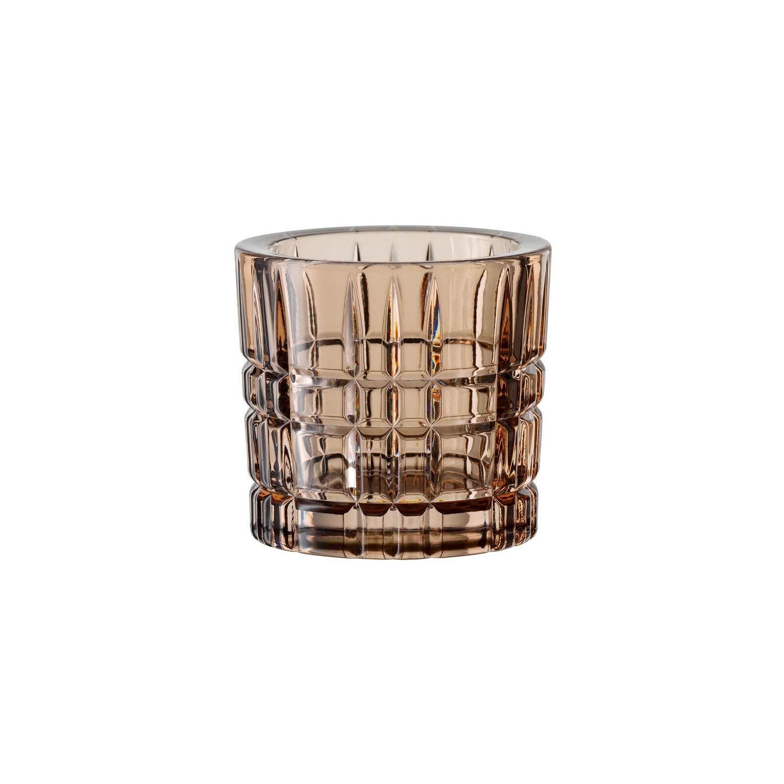 Nachtmann Teelichthalter Square Votives Teelichthalter ø 7,1 x 6,6 cm (2 Teelichthalter, 2 St)