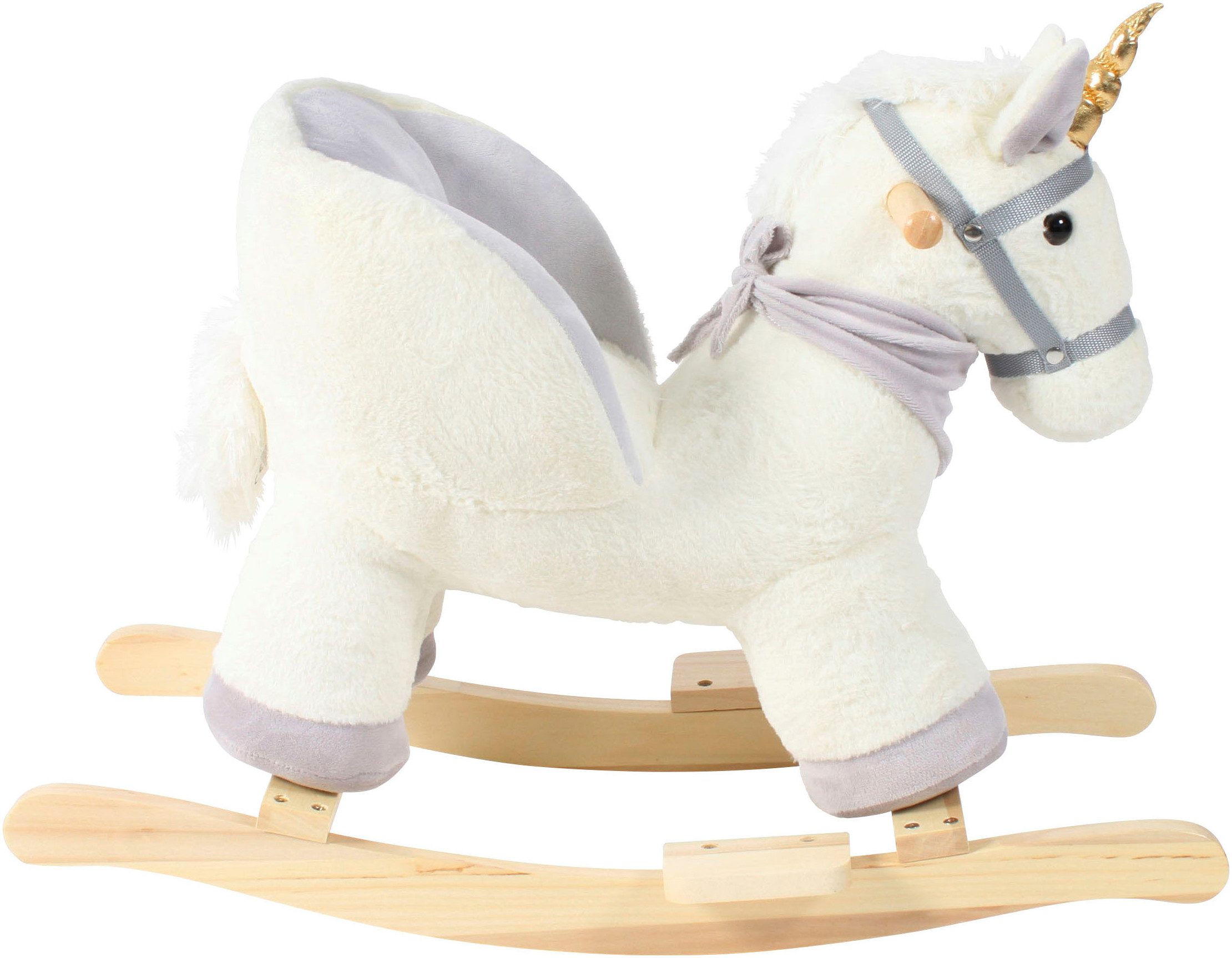 CHIC2000 Schaukeltier Schaukel-Einhorn, beige günstig online kaufen