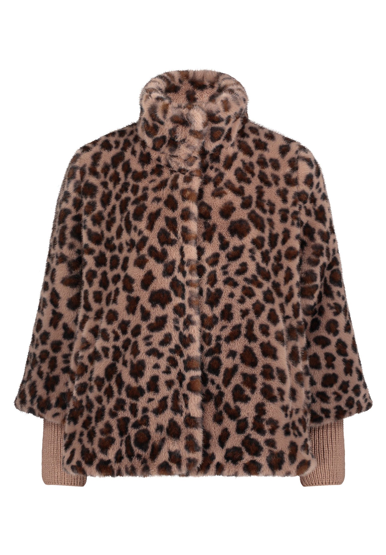 Betty Barclay Plüschjacke mit Leoparden-Muster