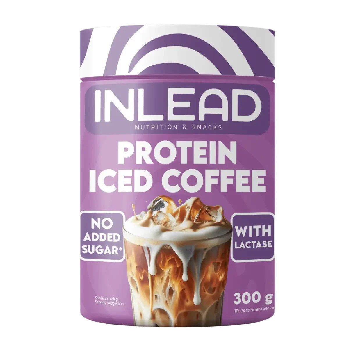 Inlead Nutrition GmbH & Co. KG Protein Iced Coffee 300g Pulver, 300 g, Pulver