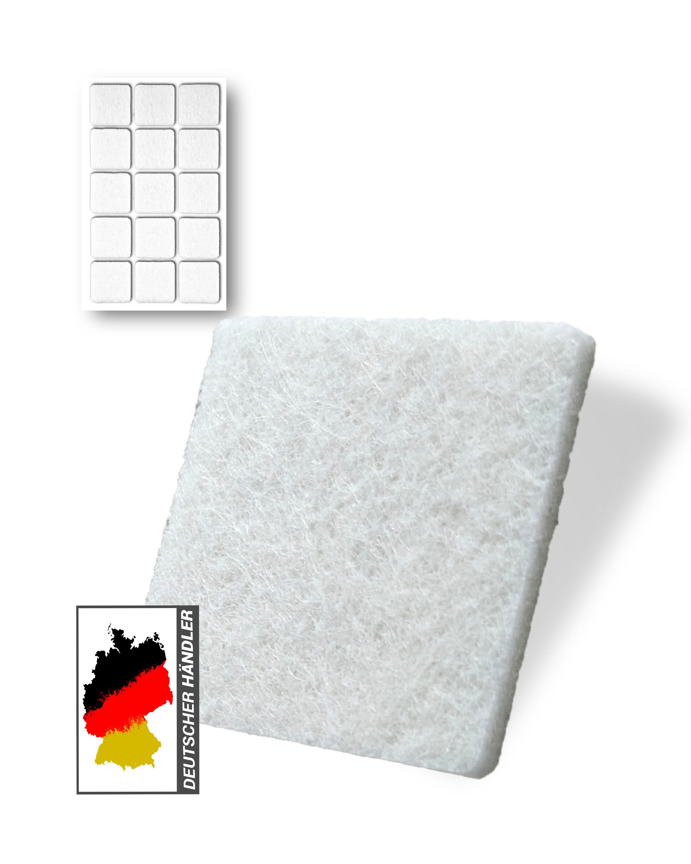 Trevendo Filzgleiter Filzgleiter Selbstklebend, (15 St)