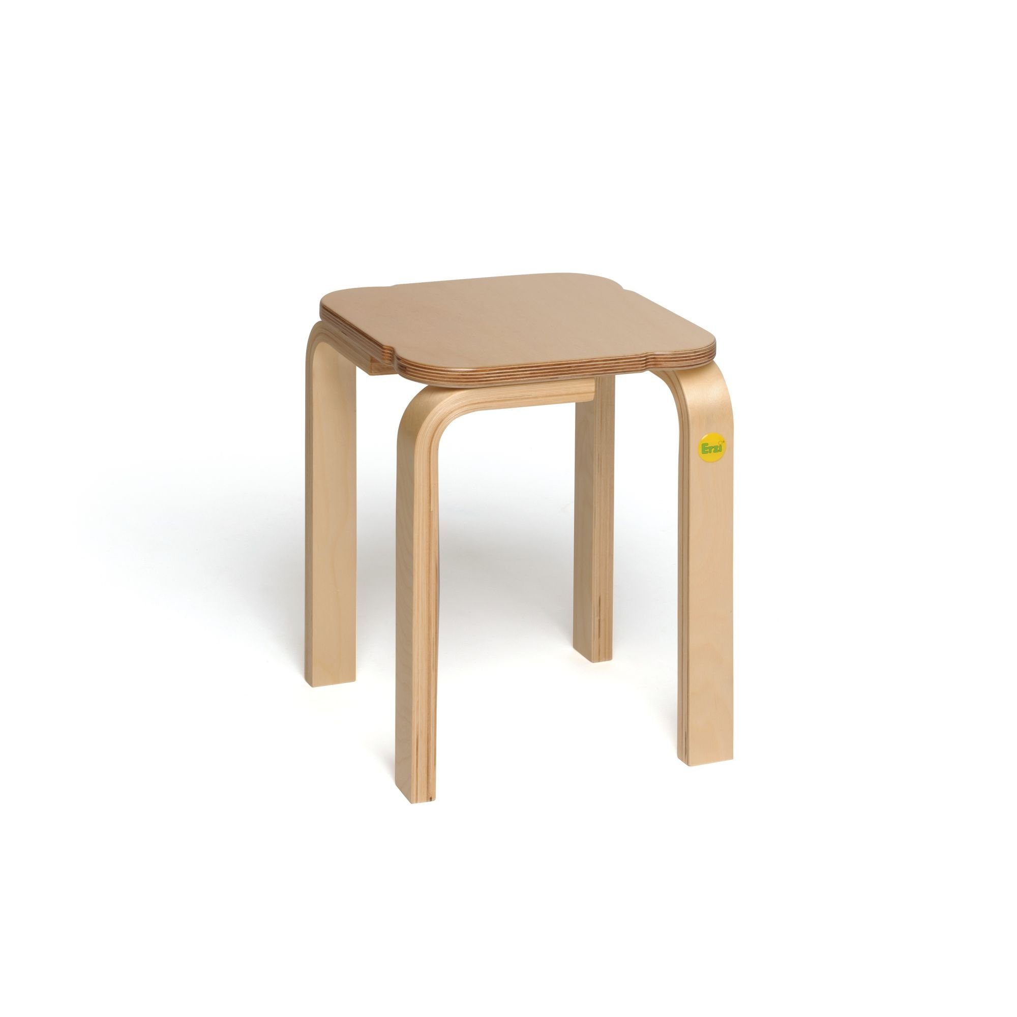 Erzi® Kinderhocker, Hocker 35 aus Formholz, sehr stabil, stapelbar