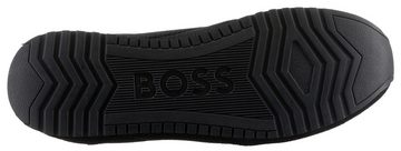 BOSS Kai Runn Sneaker mit dezentem Marken-Label, Freizeitschuh, Halbschuh, Schnürschuh
