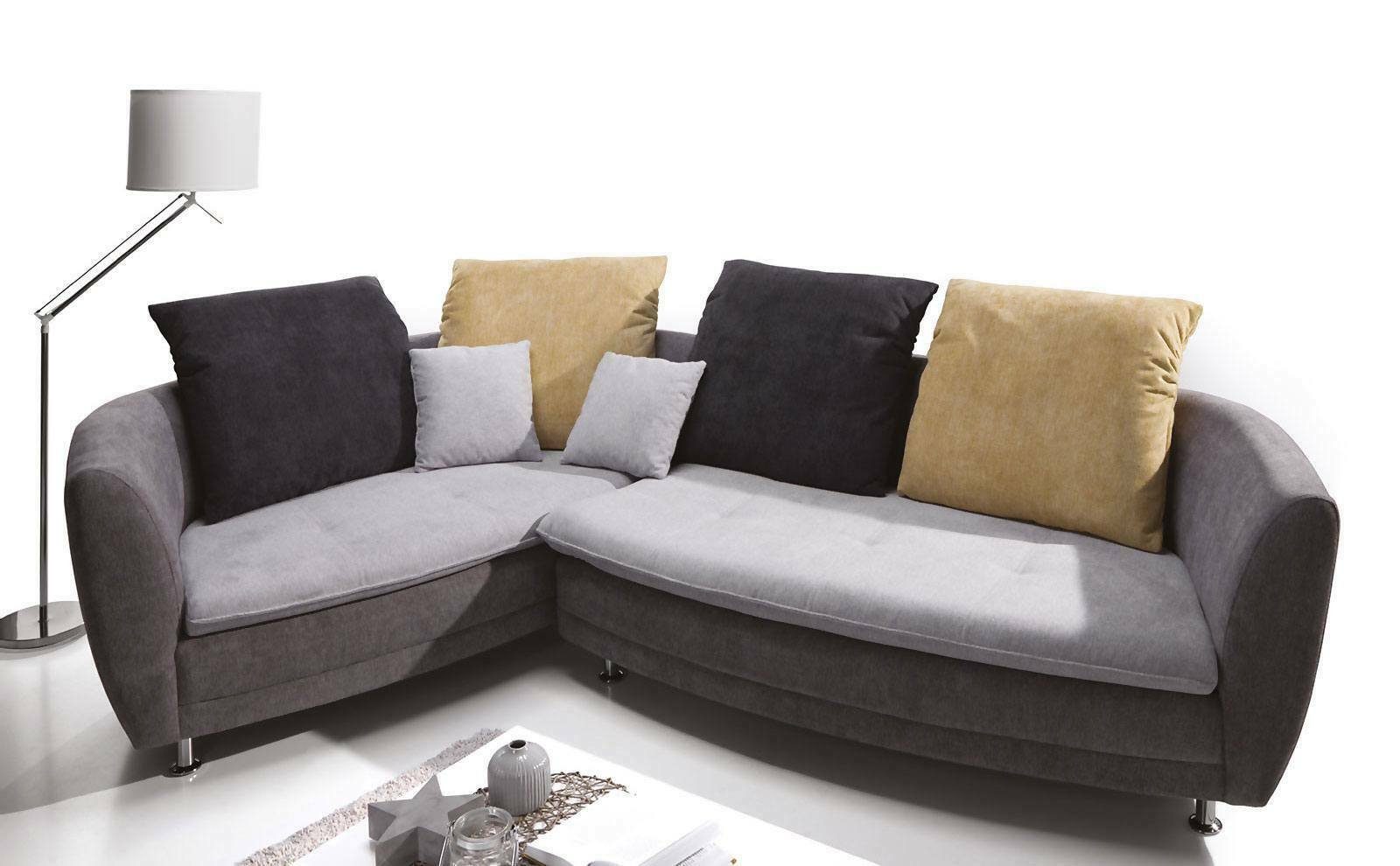 Niedlich! JVmoebel Ecksofa, Eck Sofa Ecksofa Garnitur Rund Couchen Design Polster Couch