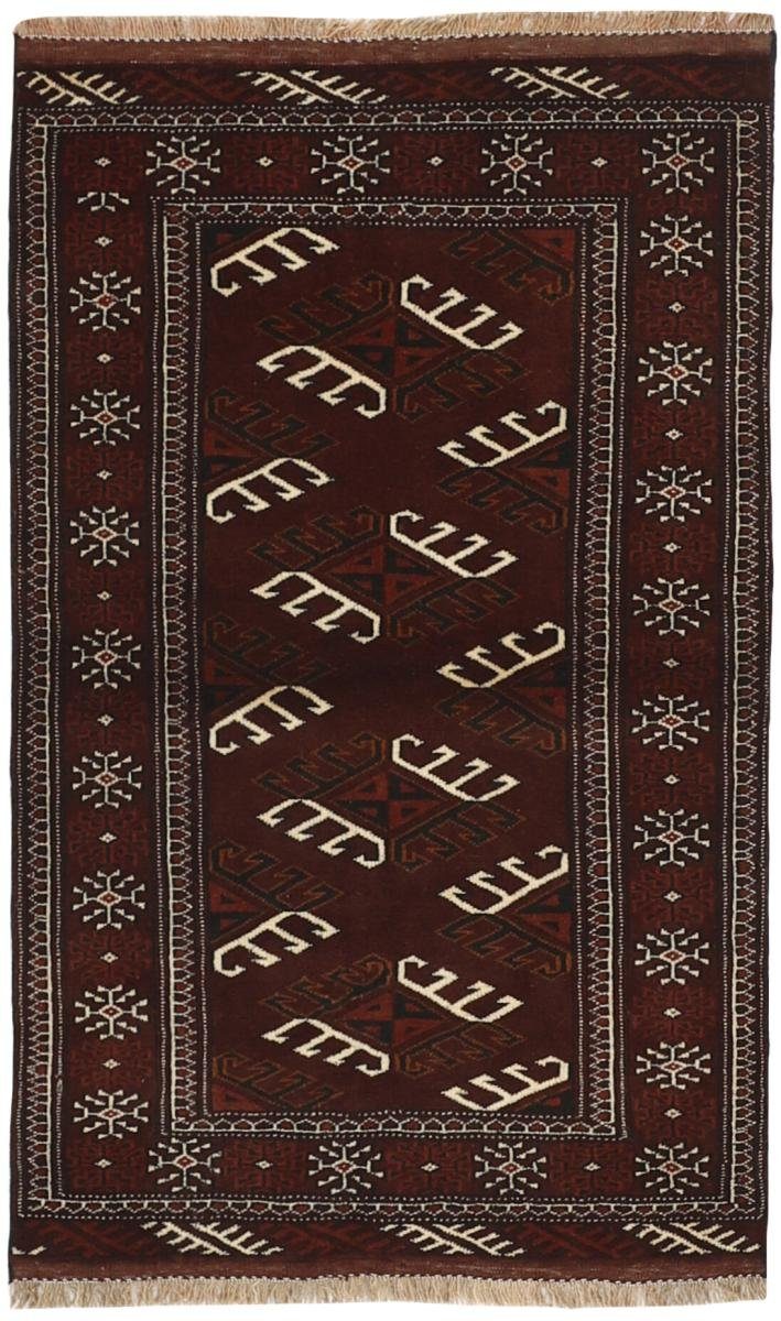 Orientteppich Turkaman 91x147 Handgeknüpfter Orientteppich rechteckig, Trading, Nain mm / Perserteppich, 6 Höhe