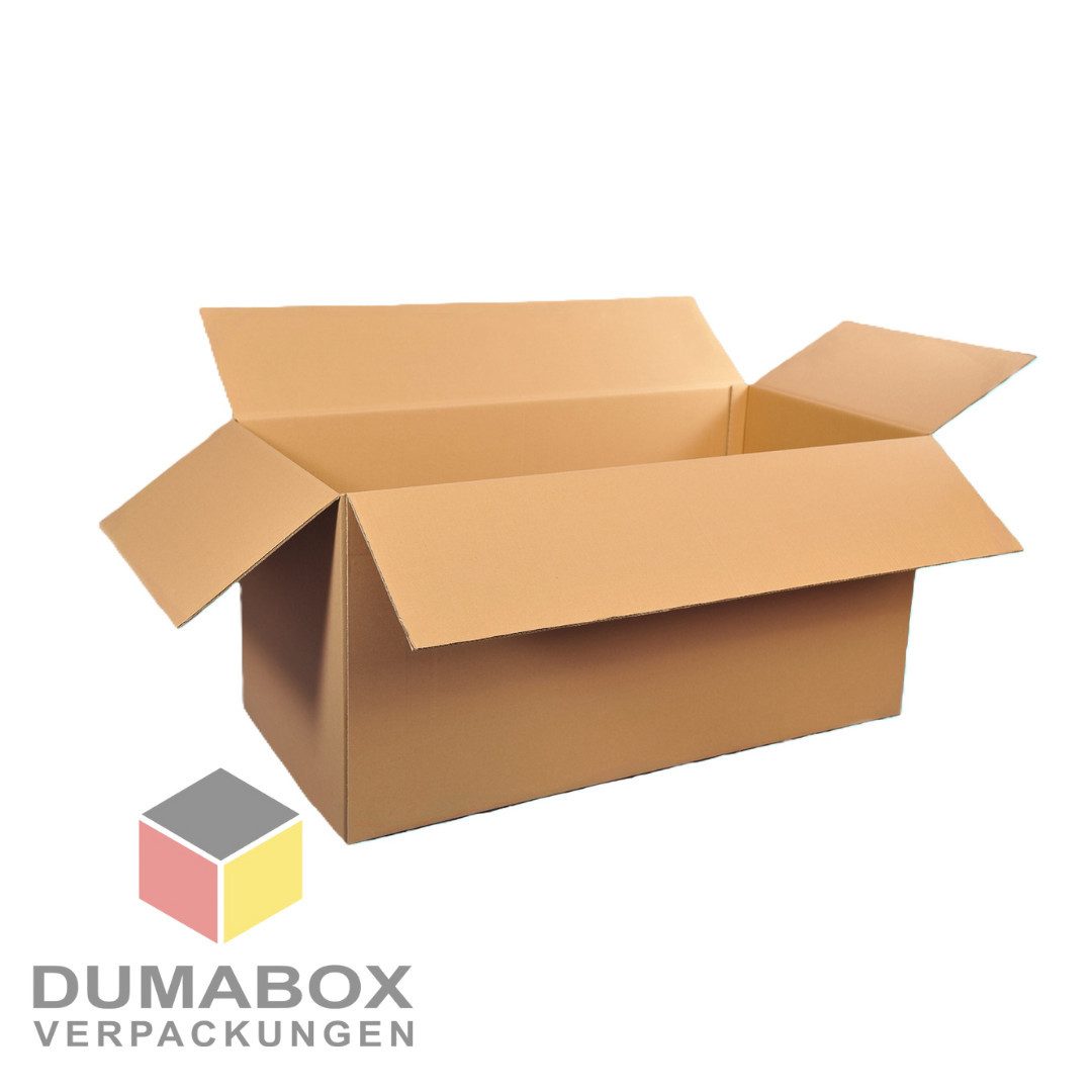 DUMABOX Versandkarton 1000x600x600 Karton Faltkarton 100x60x60 2-wellig DHL Paket