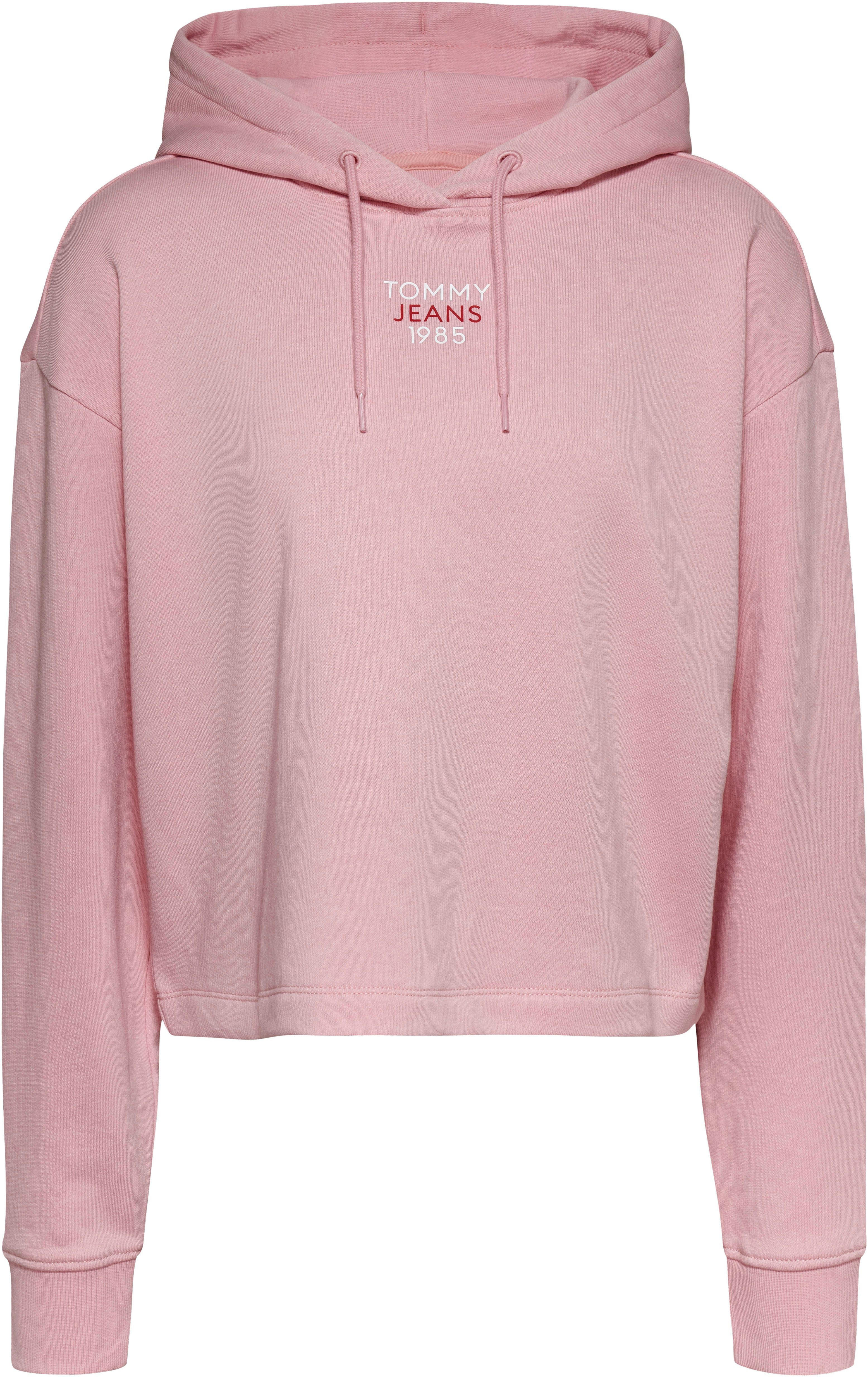 RLX LOGO1 TJW HOOD Ballet_Pink Stickerei Jeans Markenlabel mit EXT ESSENTIAL Kapuzensweatshirt Tommy