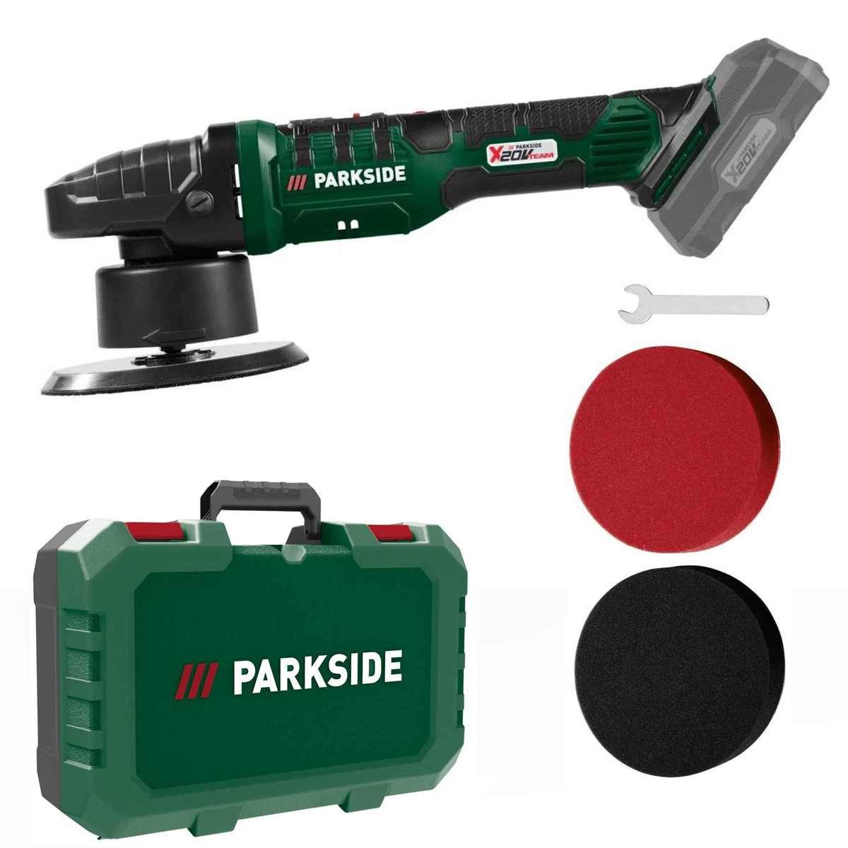 Parkside Akku-Hochentaster PARKSIDE 20 V Akku-Poliermaschine PPMA 20-Li, ohne Akku / Ladegerät